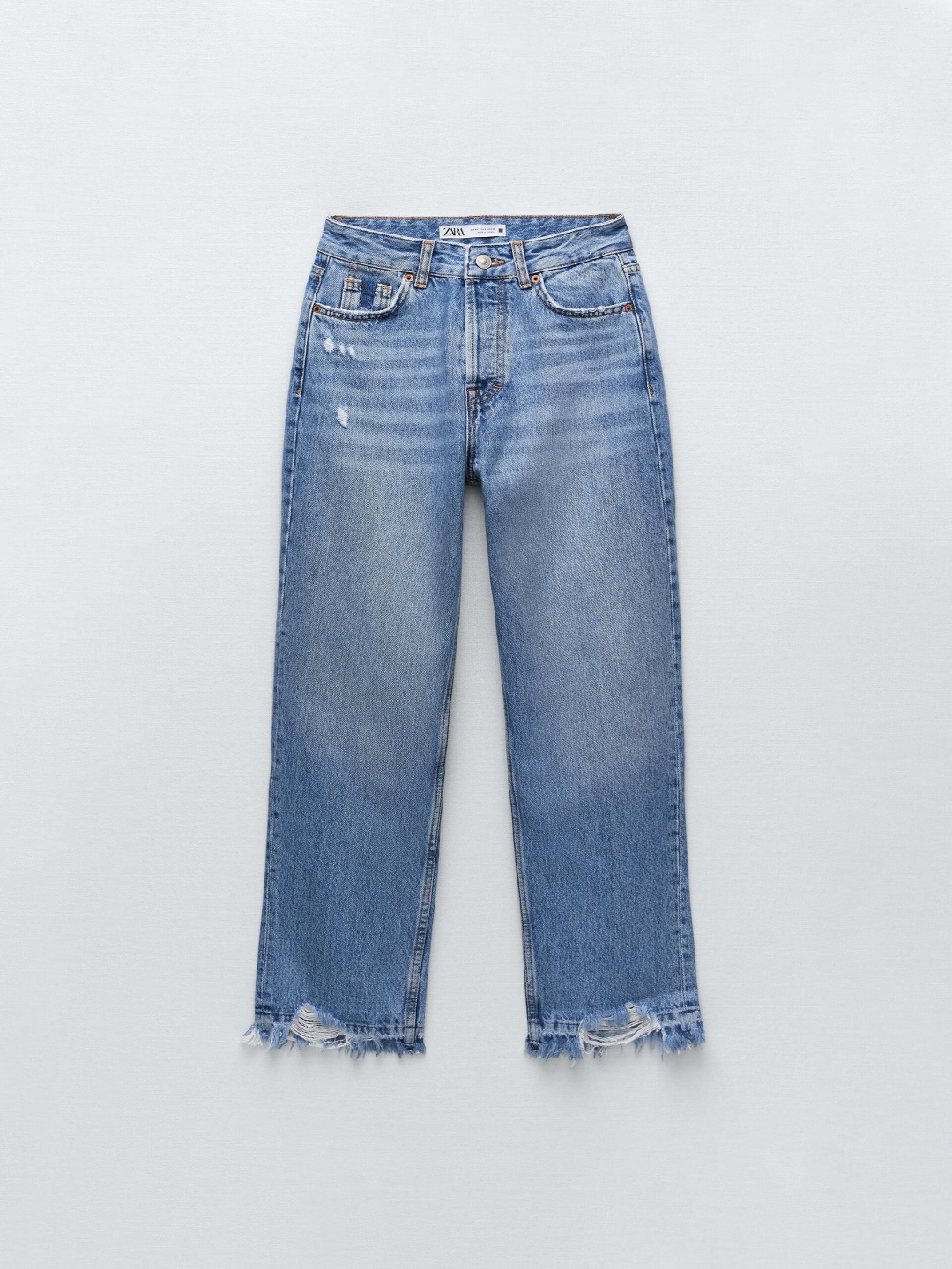 

ZARA Women Trousers, Blue
