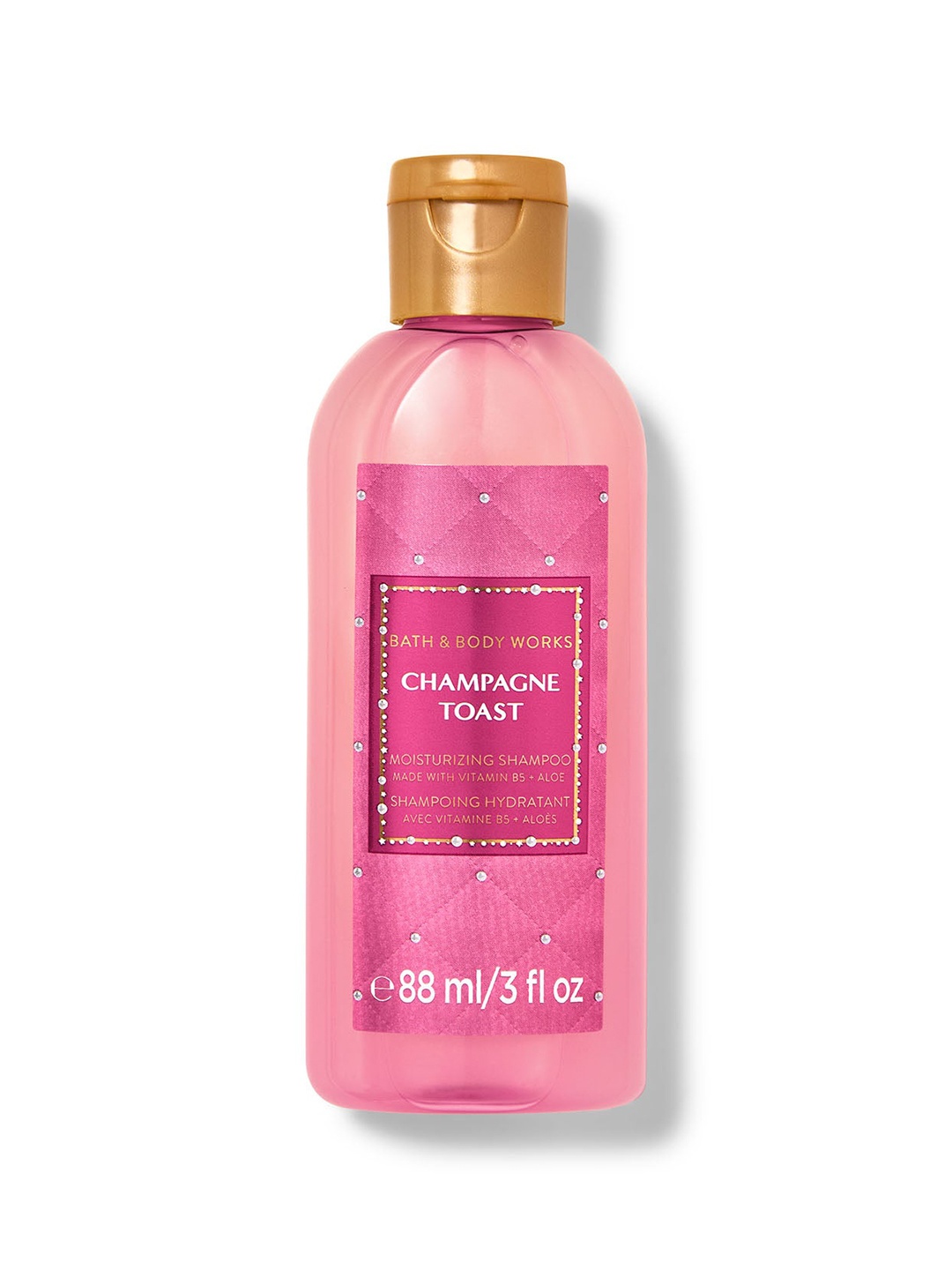 

Bath & Body Works Champagne Toast Travel Size Shampoo - 88ml, Pink