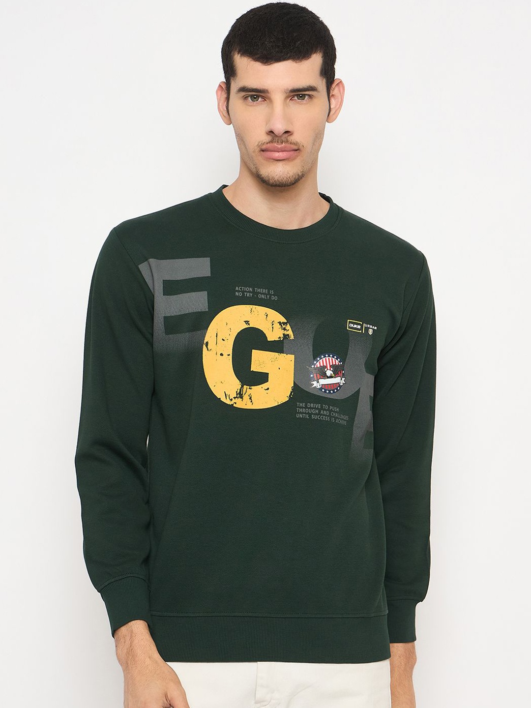 

Duke Men Printed Sweatshirt, Green