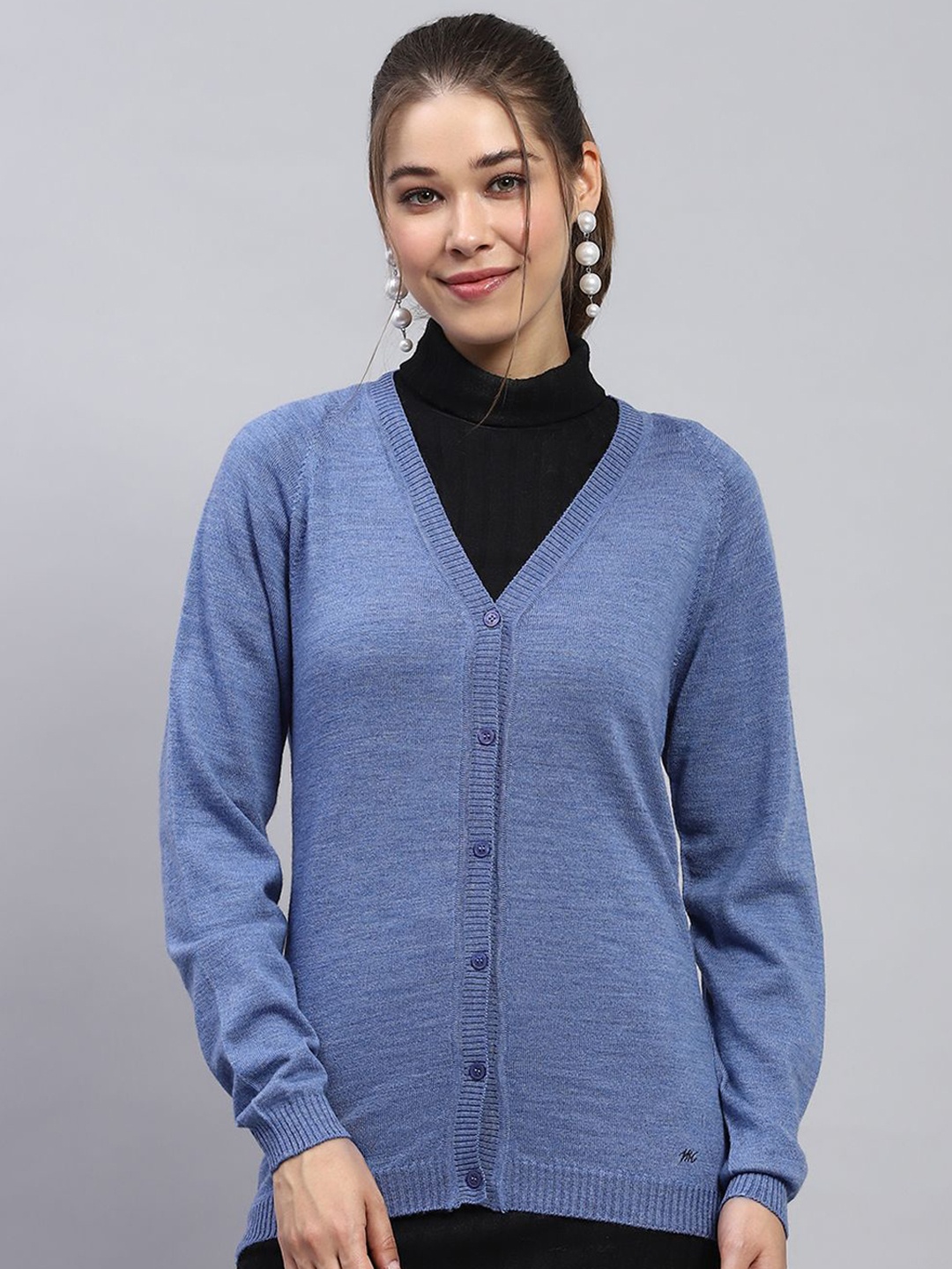 

Monte Carlo Women Woollen, Blue