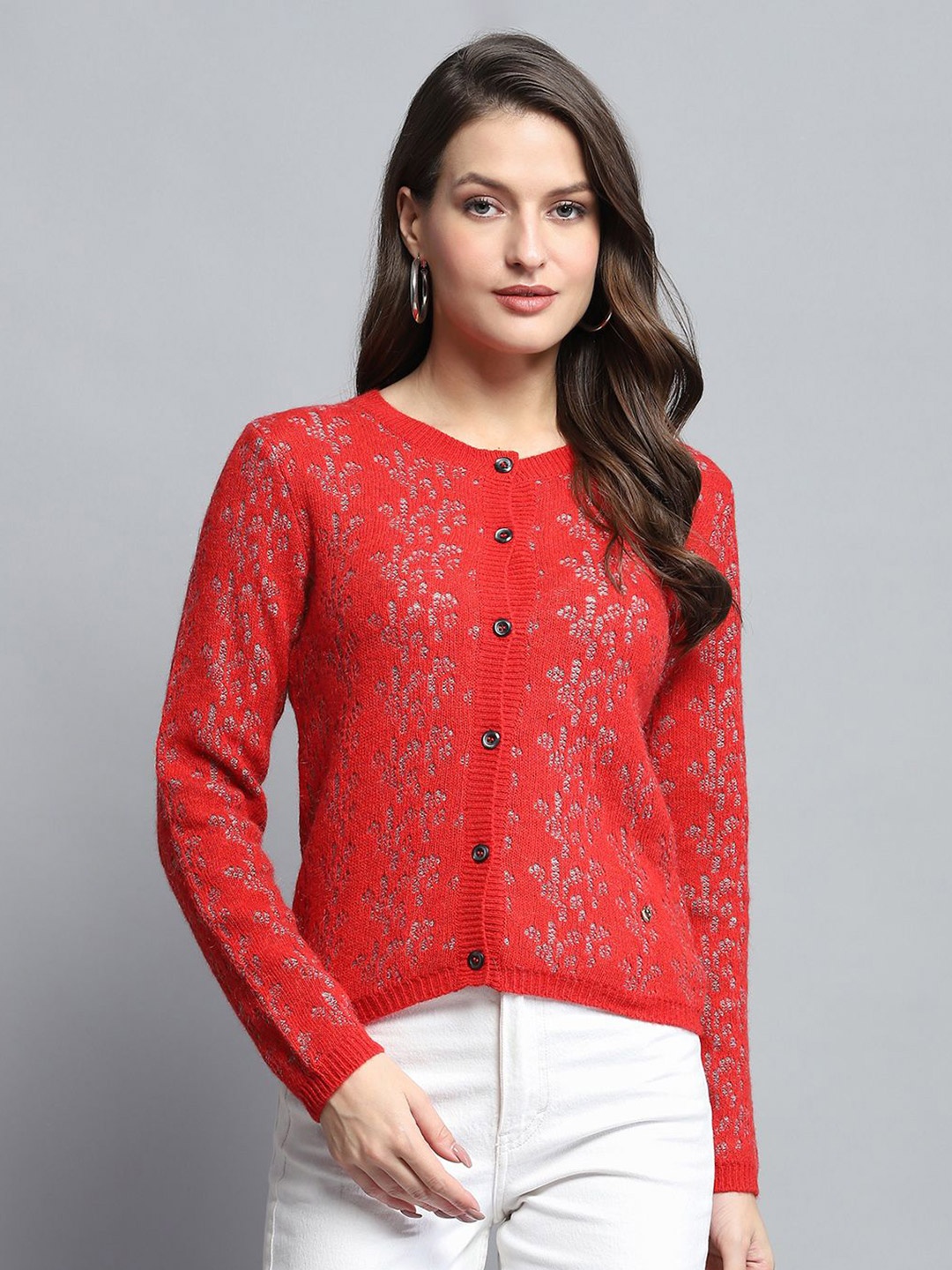 

Monte Carlo Women Woollen, Red