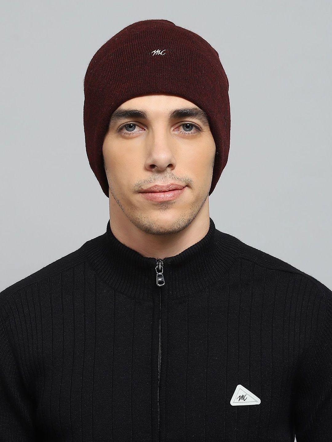 

Monte Carlo Men Woollen Beanie, Maroon