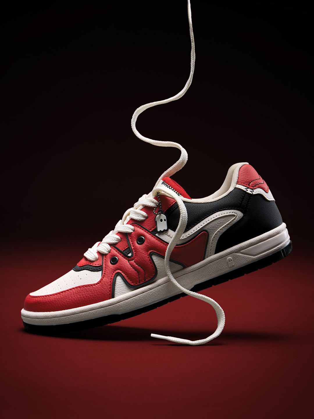 

The Souled Store Men Colourblocked PU Sneakers, Multi