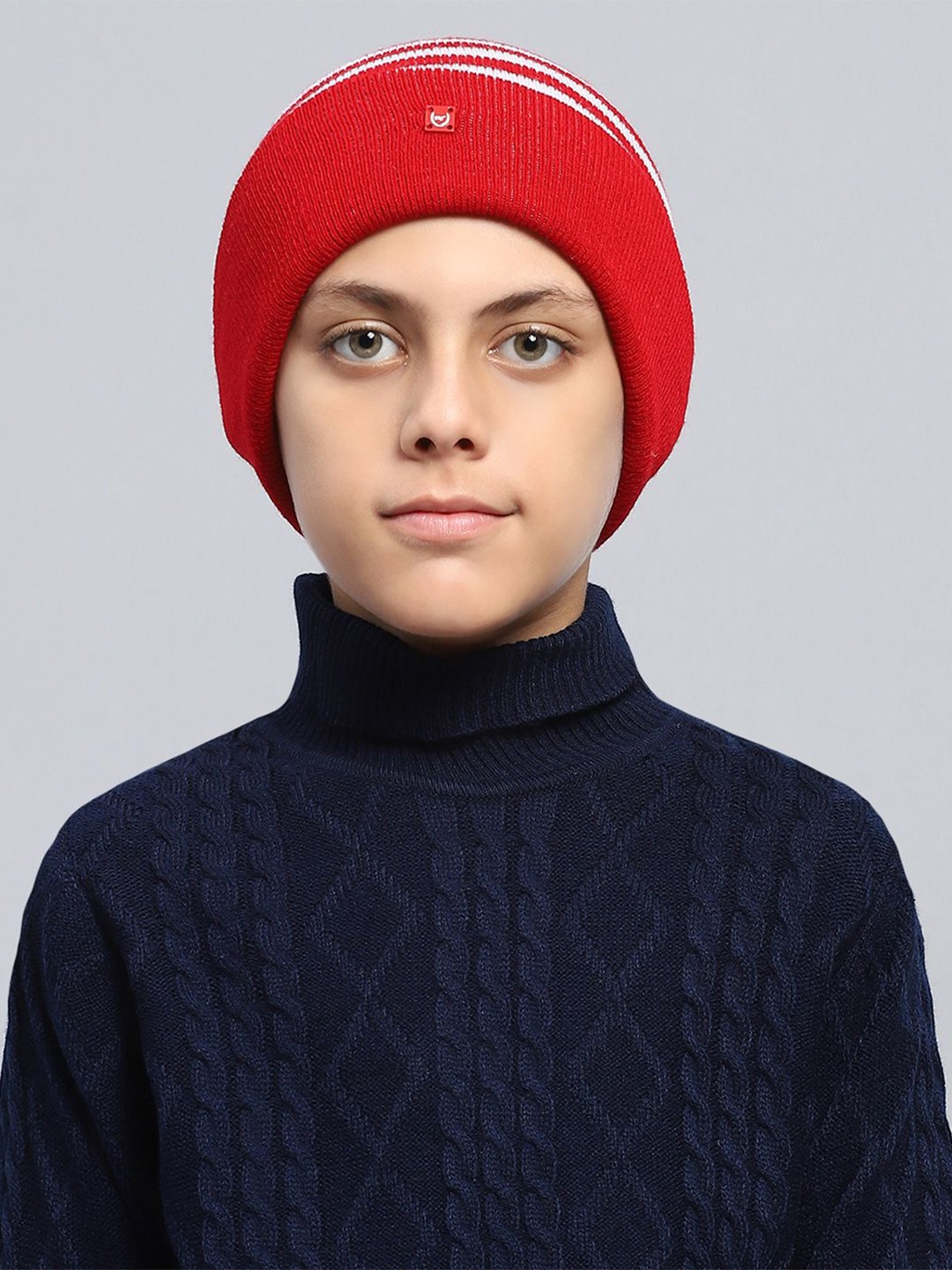 

Monte Carlo Boys Woollen Beanie, Red