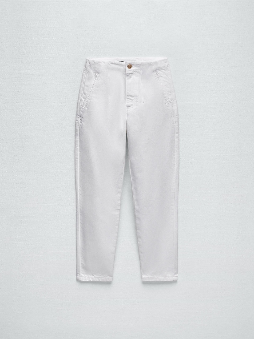 

ZARA Women Trousers, White