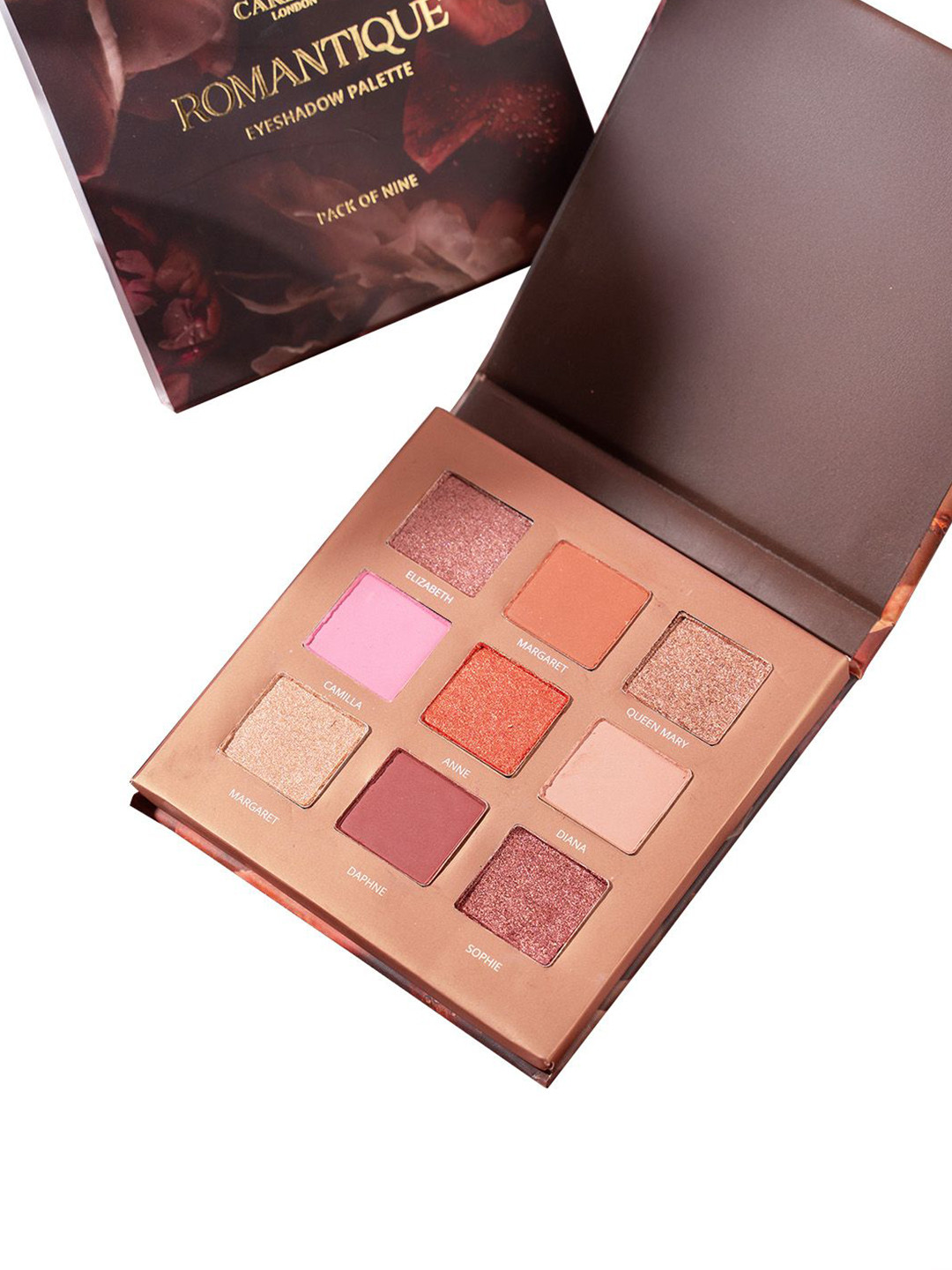 

Carlton London 9 Shade Eyeshadow Palette - 9 g -Romantique, Pink