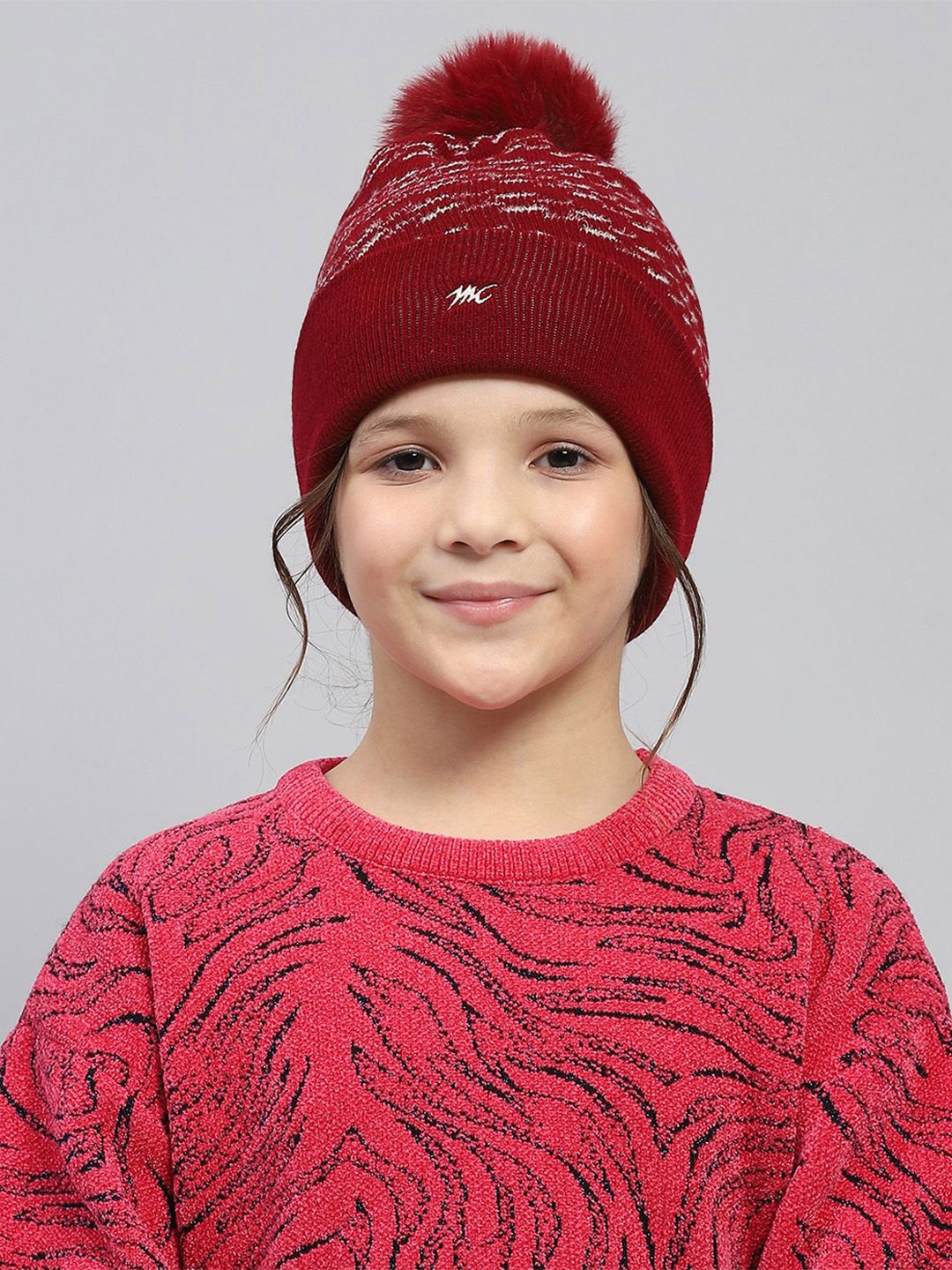 

Monte Carlo Boys Woollen Beanie, Maroon