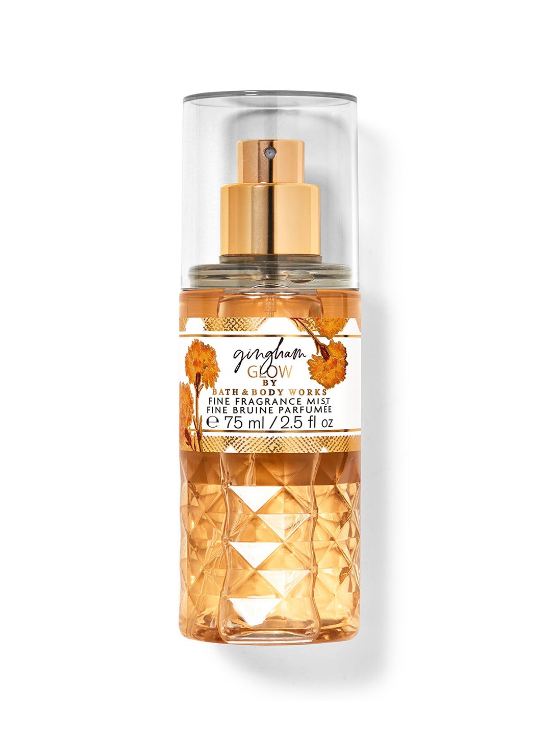 

Bath & Body Works Gingham Glow Travel Size Fine Fragrance Mist - 75ml, Orange