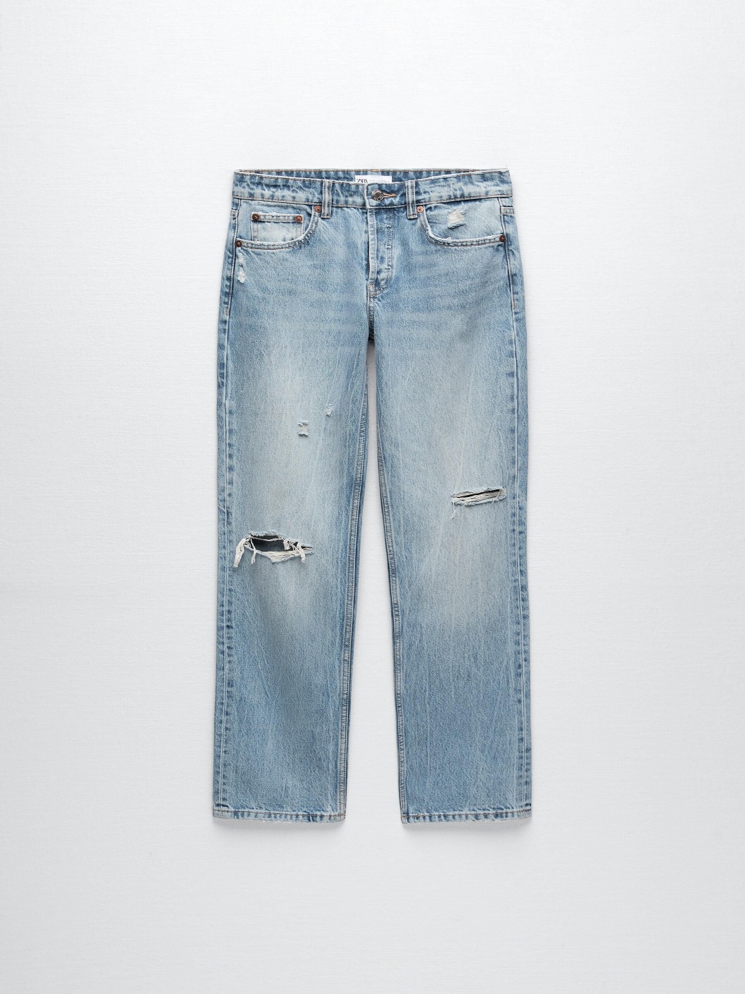 

ZARA Women Trousers, Blue