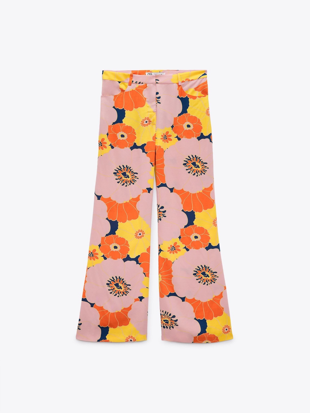 

ZARA Women Printed Trousers, Multi