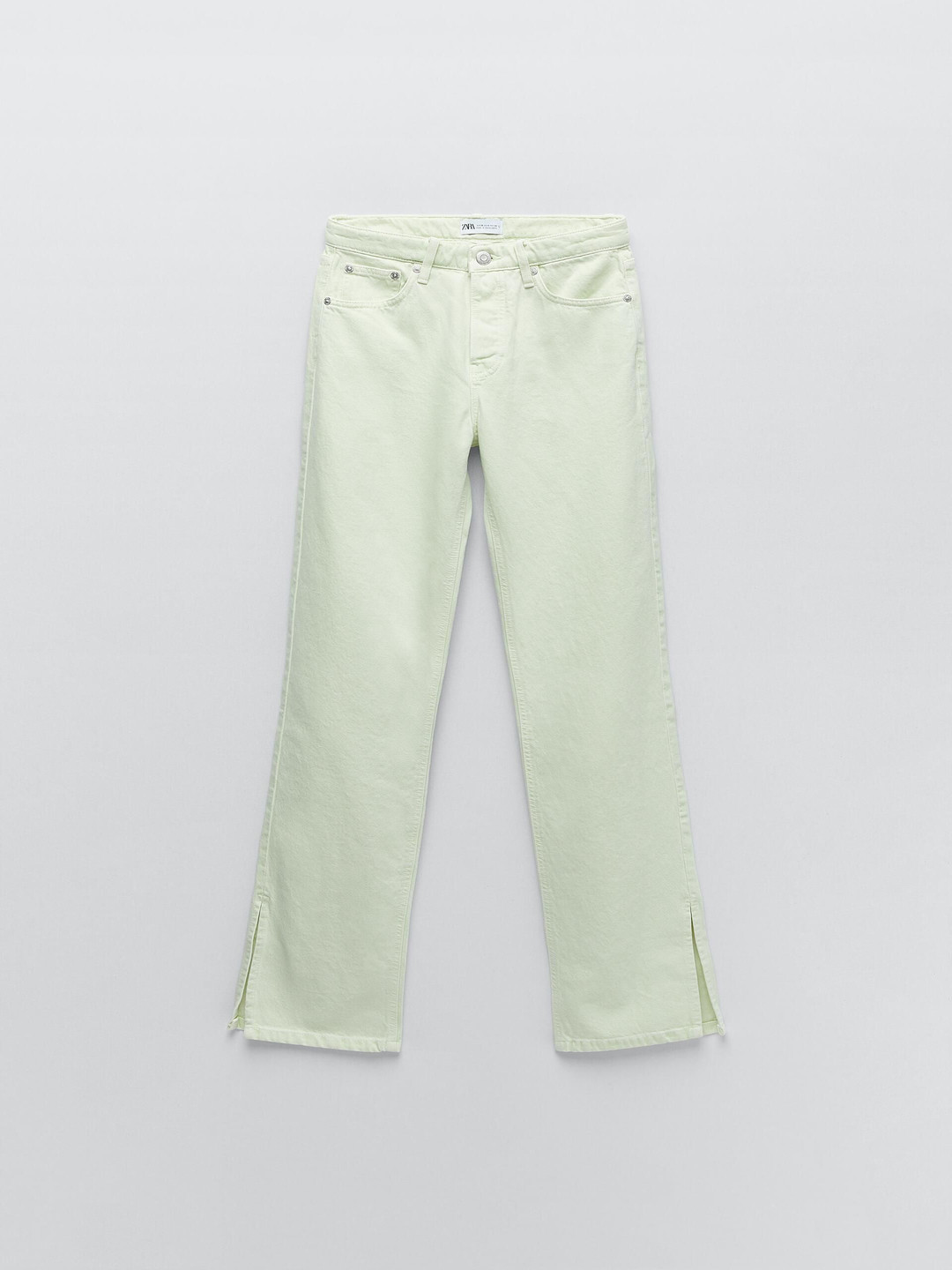 

ZARA Women Trousers, Green