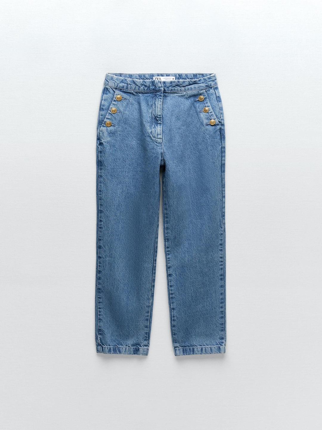 

ZARA Women Trousers, Blue