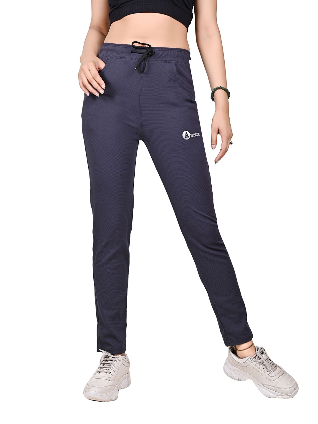 

ANTRUE Women Dry-Fit Track Pants, Grey
