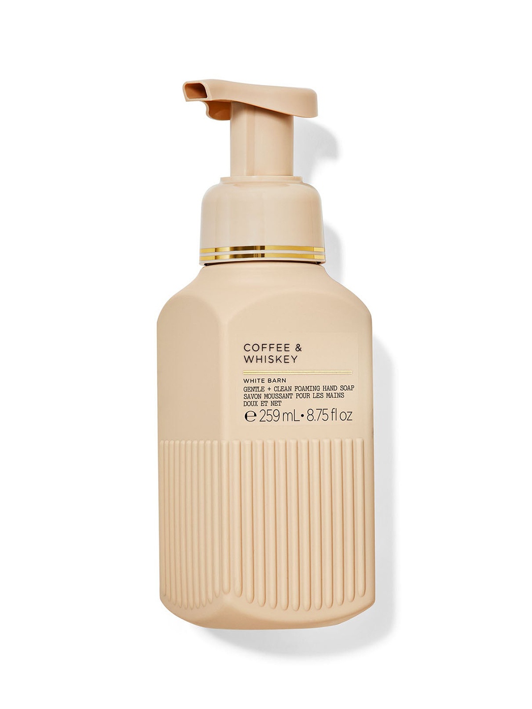 

Bath & Body Works Coffee & Whiskey Gentle & Clean Foaming Hand Soap - 259 ml, Beige