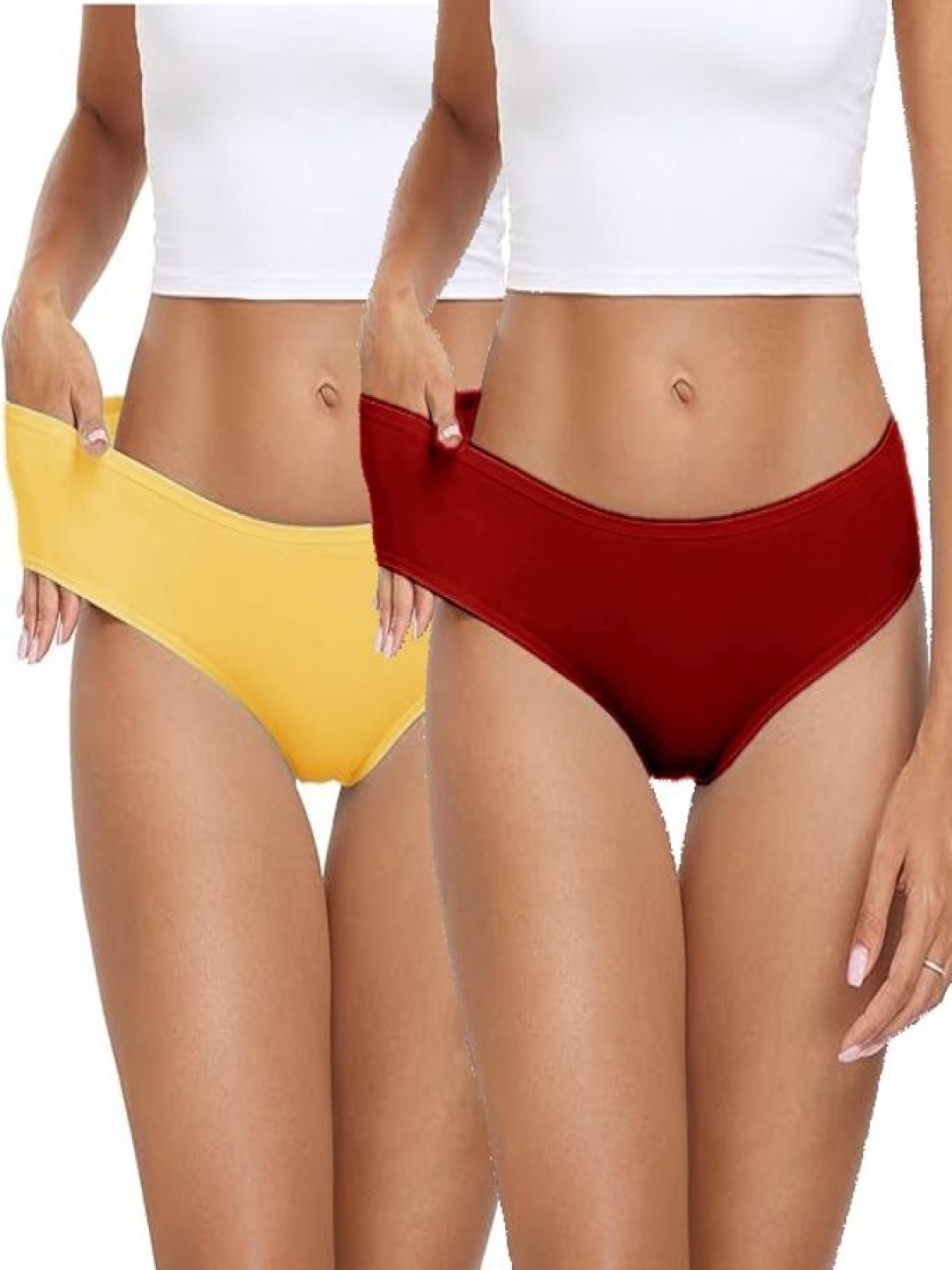 

Diving Deep Pack Of 2 Hipster Briefs DD29 M, Y New Pant_ies_2 PC_XL, Yellow