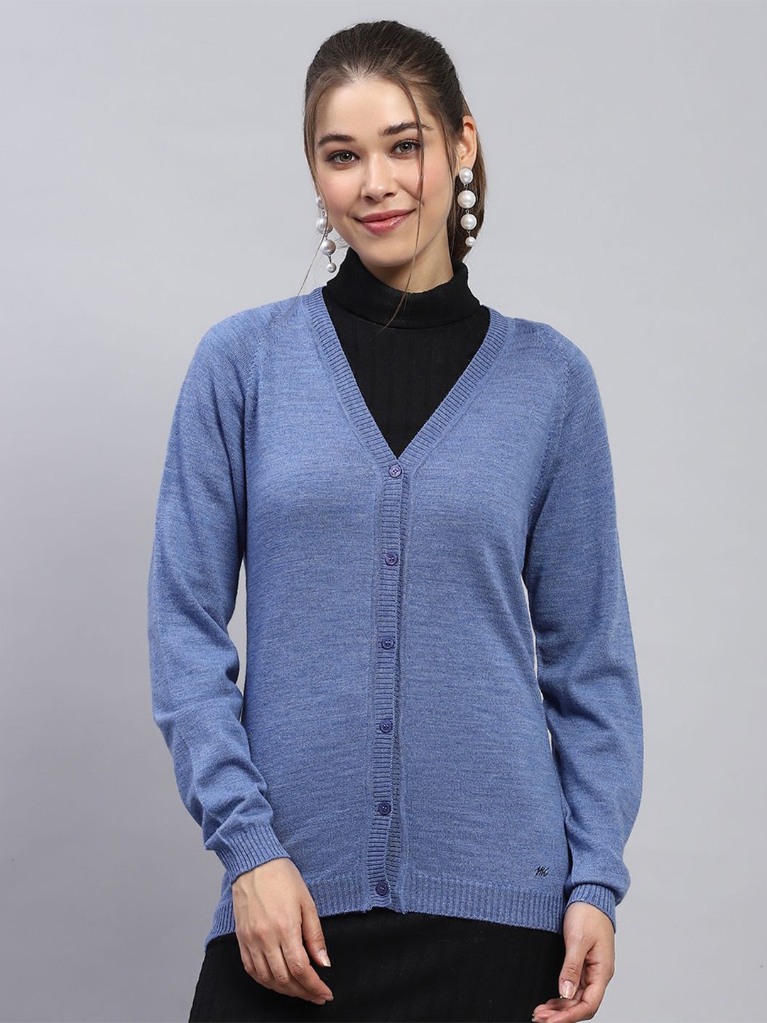 

Monte Carlo Women Woollen, Blue
