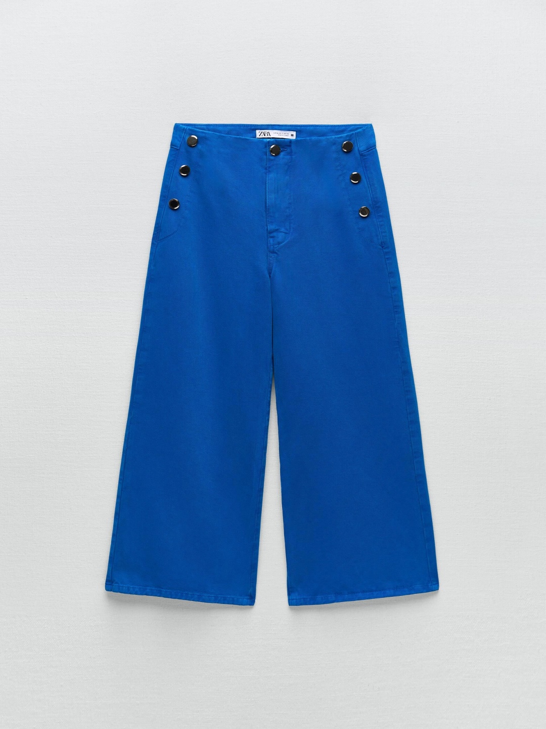 

ZARA Women Trousers, Blue