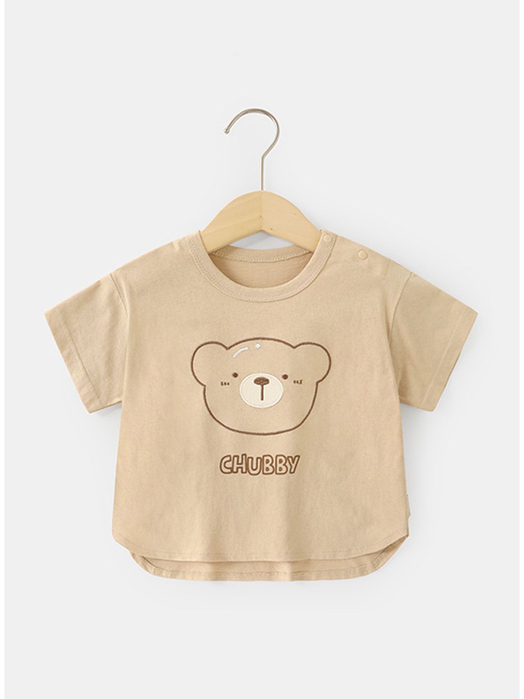 

LULU & SKY Print Cotton Top, Brown