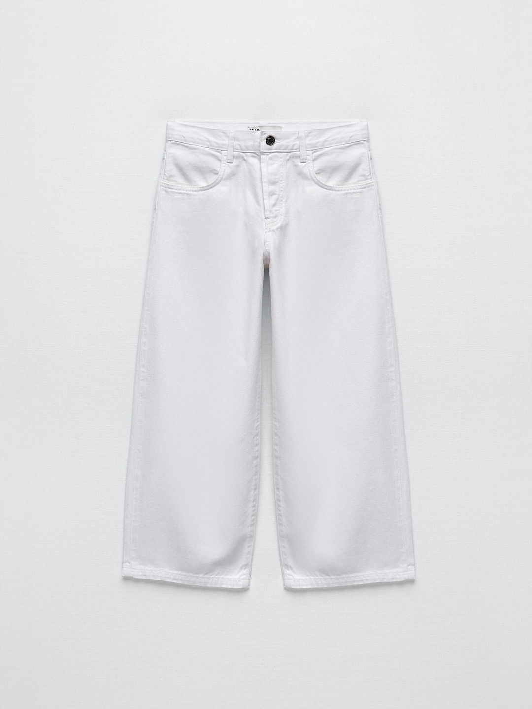 

ZARA Women Trousers, White