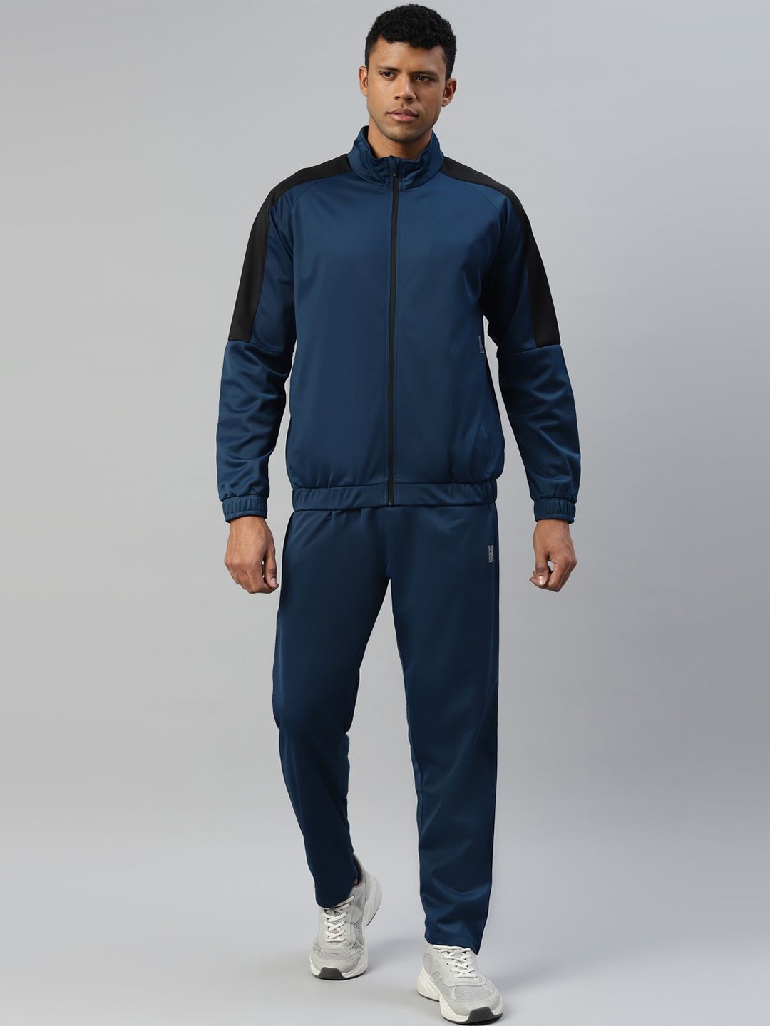 

DIDA Men's Premium Athletic Regular Comfort Fit Activewear Track Suit, Blue
