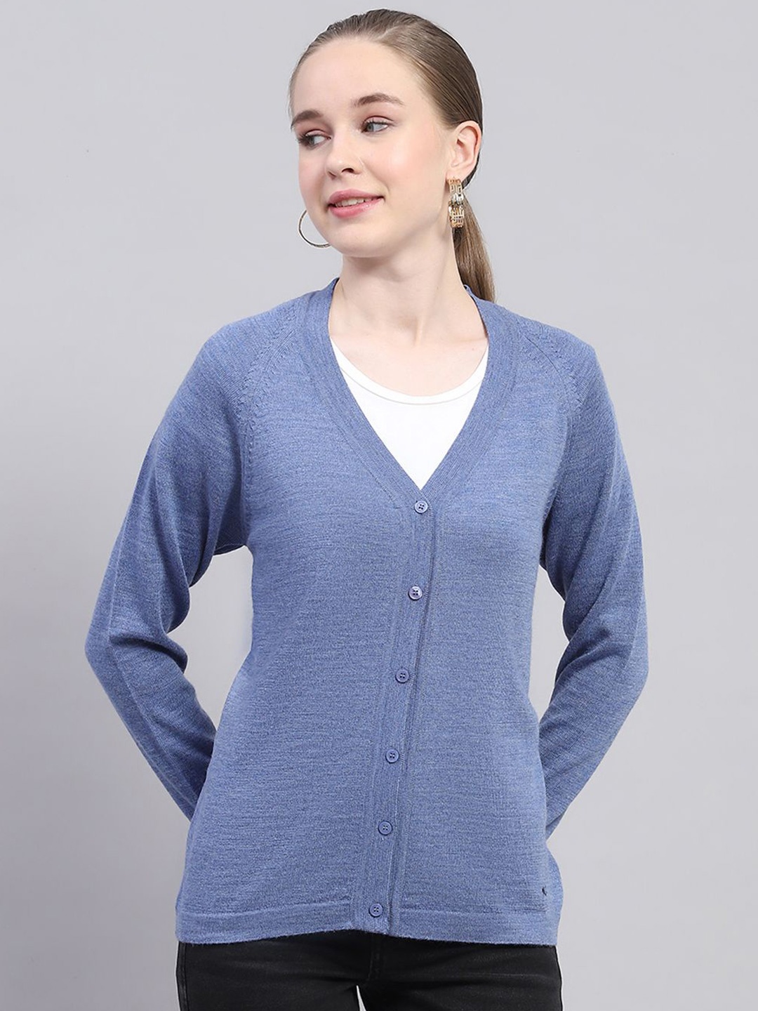

Monte Carlo Women Woollen, Blue