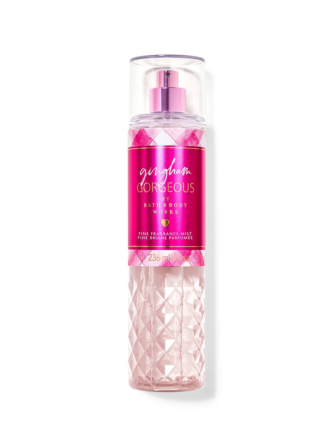 

Bath & Body Works Gingham Gorgeous Fine Fragrance Mist - 236 ml, Pink