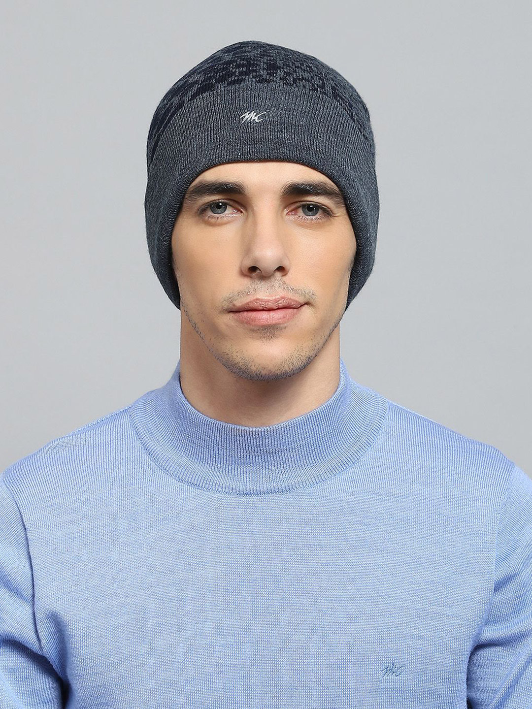 

Monte Carlo Men Woollen Beanie, Blue