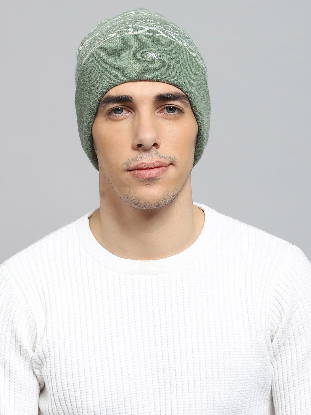 

Monte Carlo Men Woollen Beanie, Green