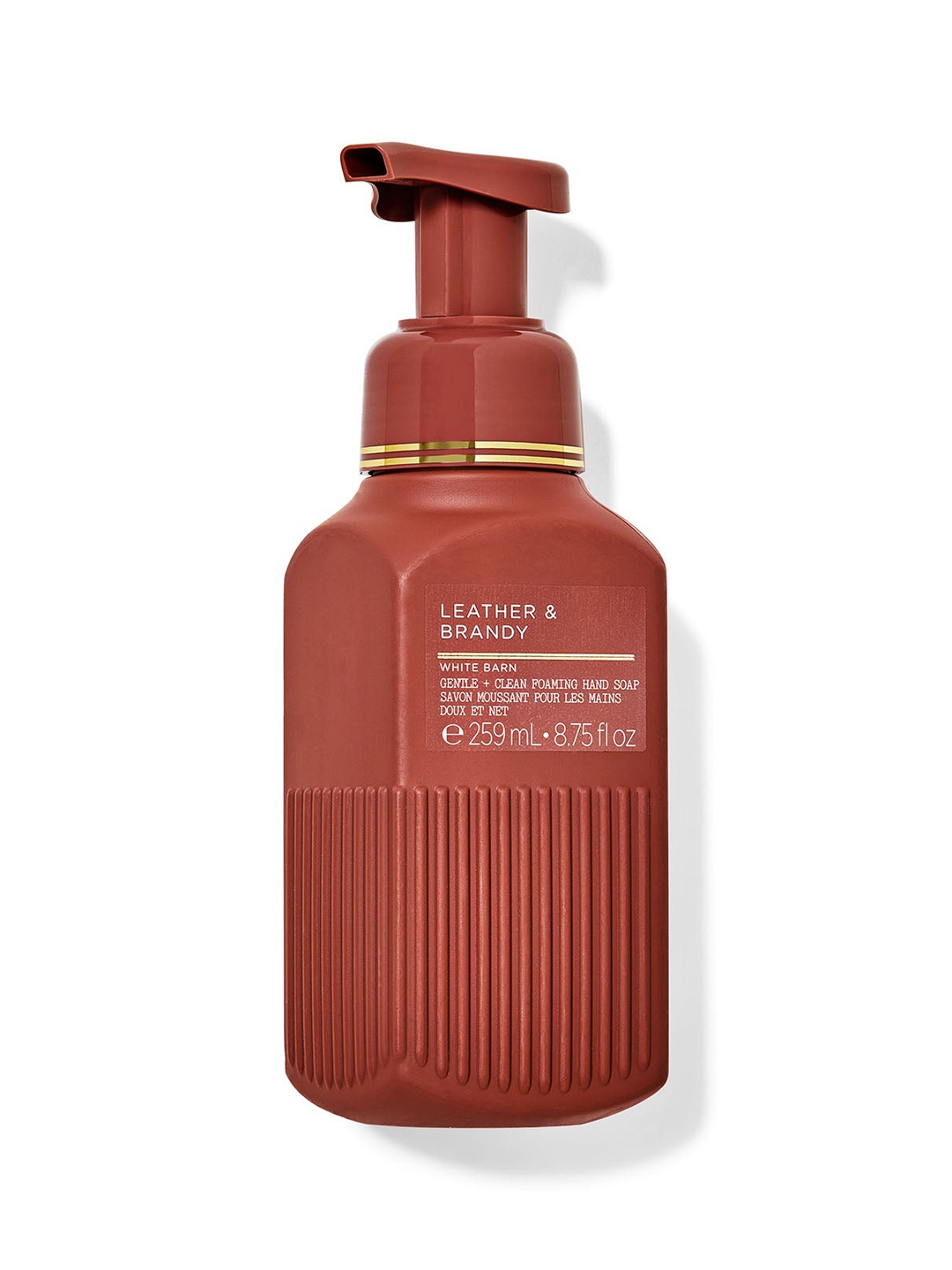 

Bath & Body Works Leather & Brandy Gentle & Clean Foaming Hand Soap - 259ml, Tan