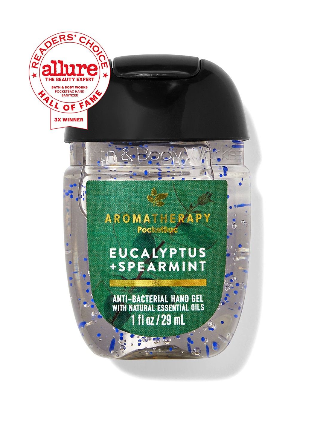 

Bath & Body Works Eucalyptus Spearmint Pocketbac Hand Sanitizer - 29ml, Transparent