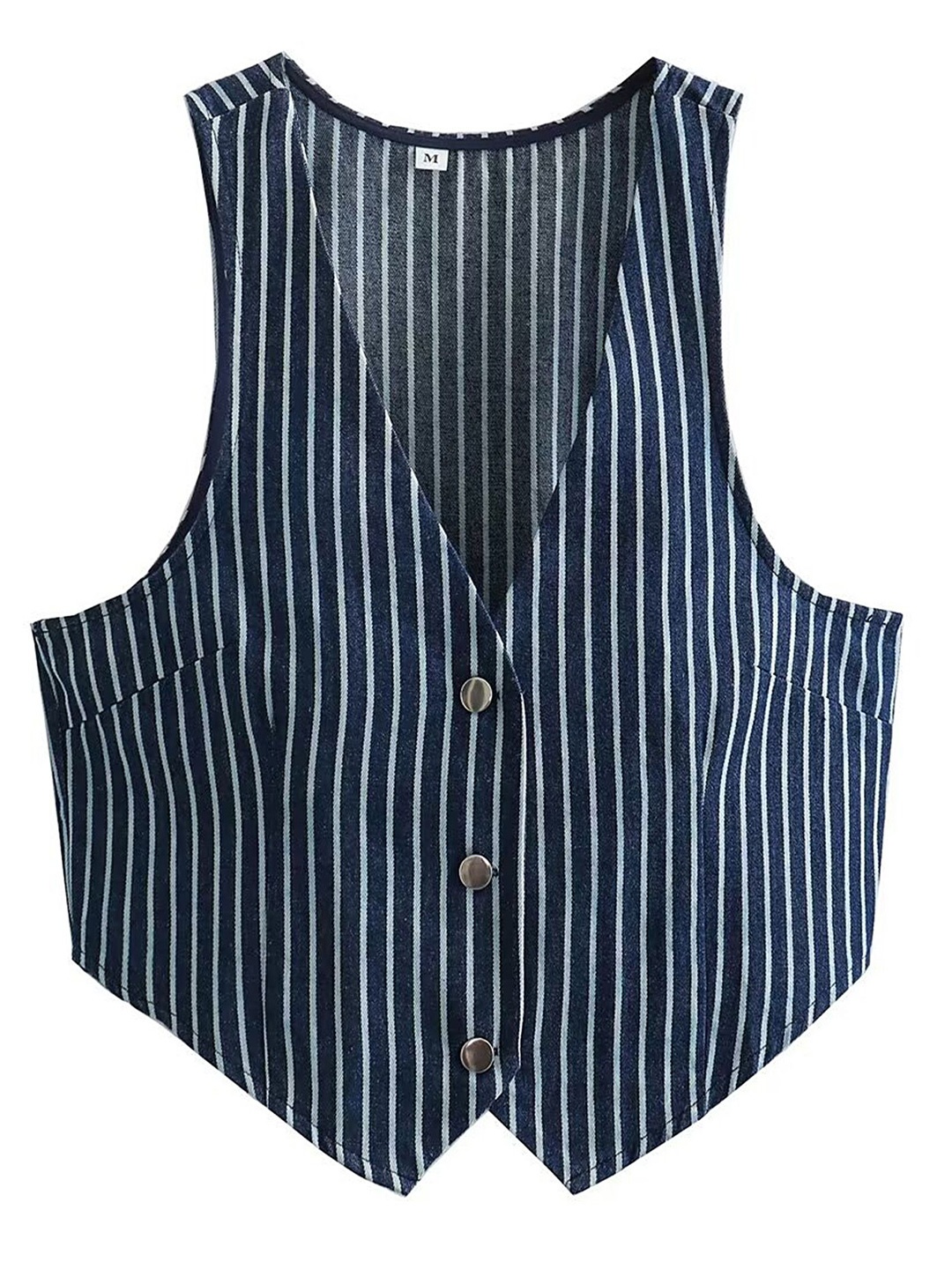 

LULU & SKY Striped Top, Blue