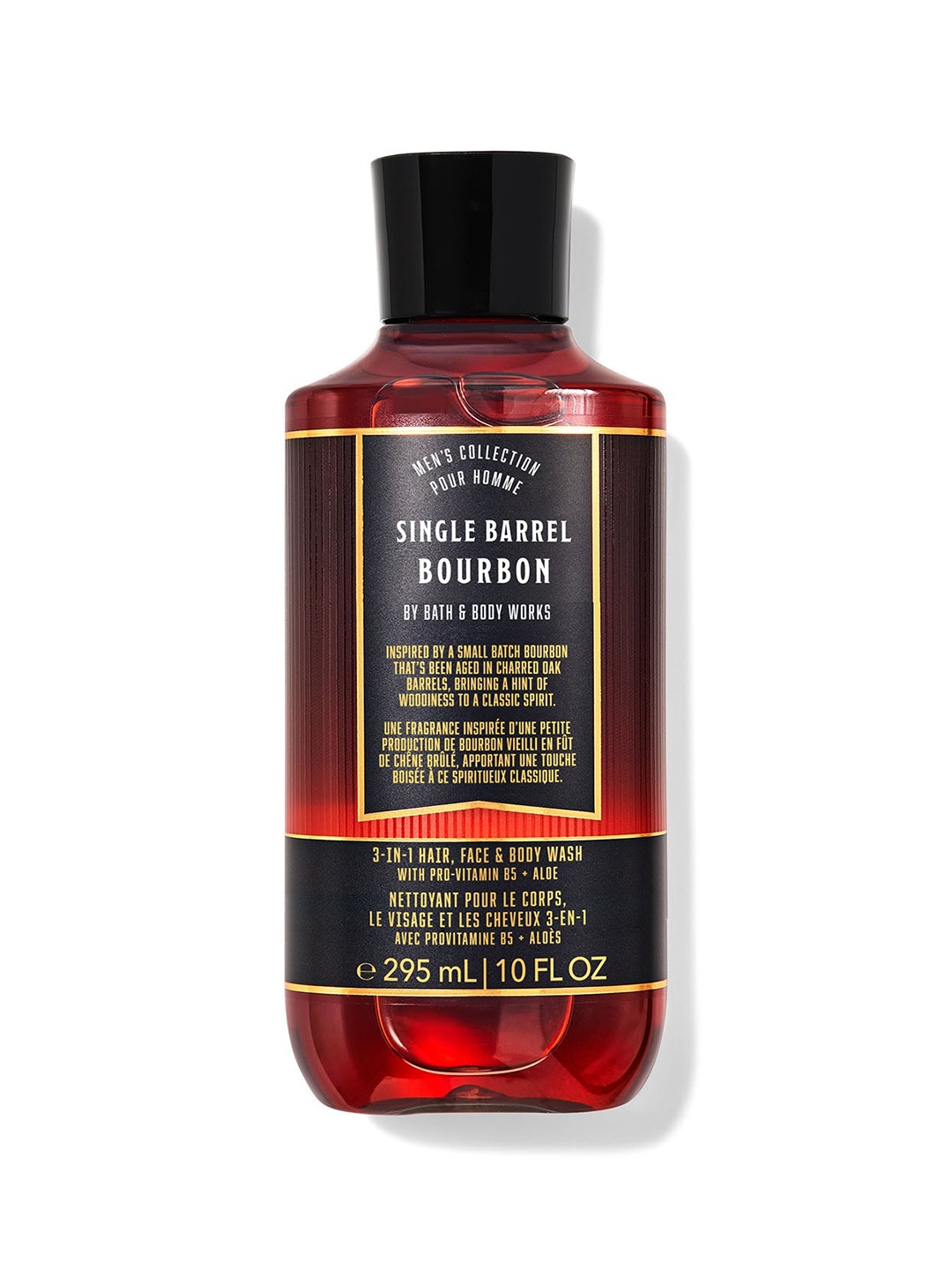 

Bath & Body Works Single Barrel Bourbon 3-In-1 Hair, Face & Body Wash - 295 ml, Black