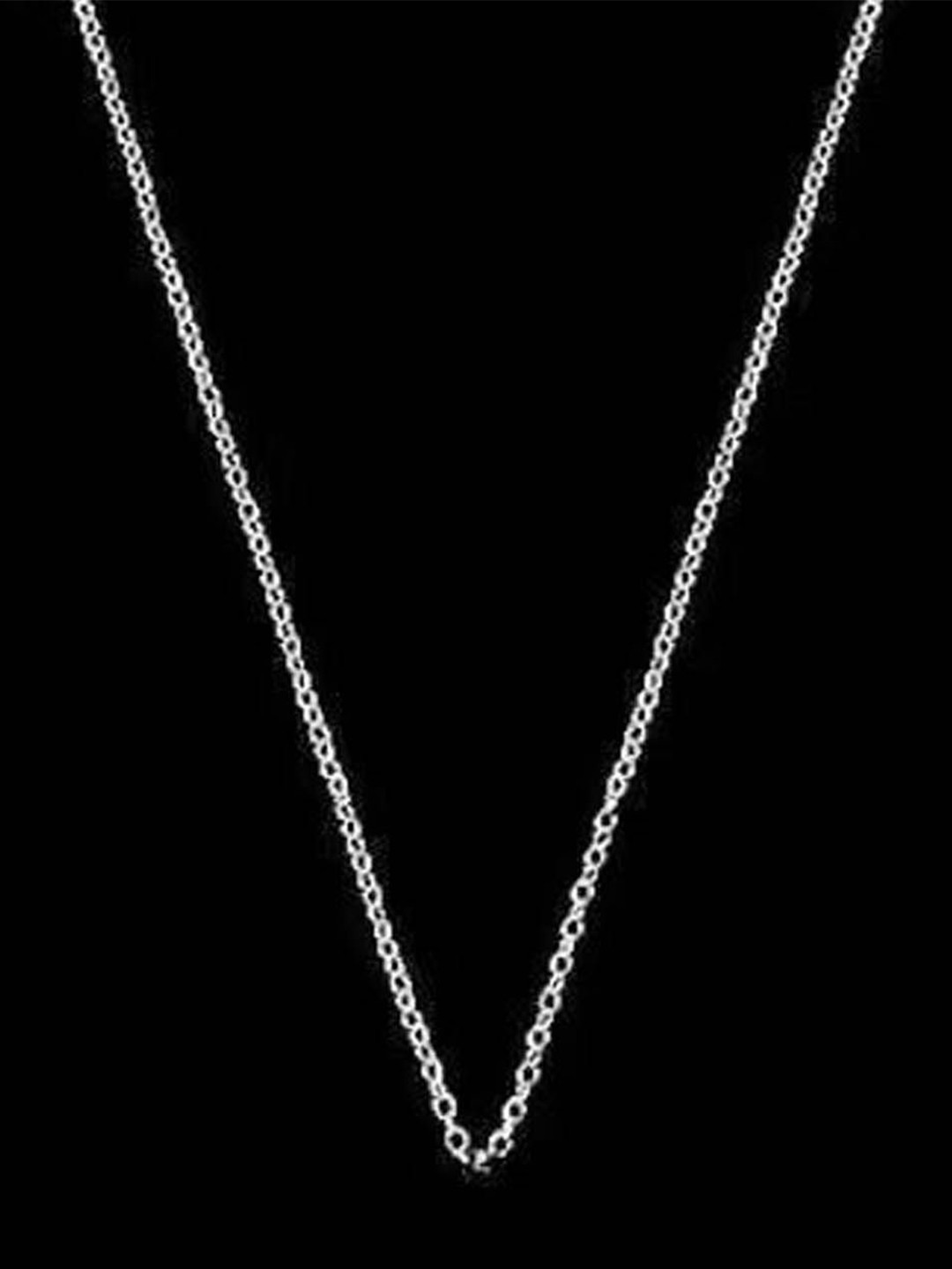 

StyleCast Elegant Silver-Toned Minimal Chain
