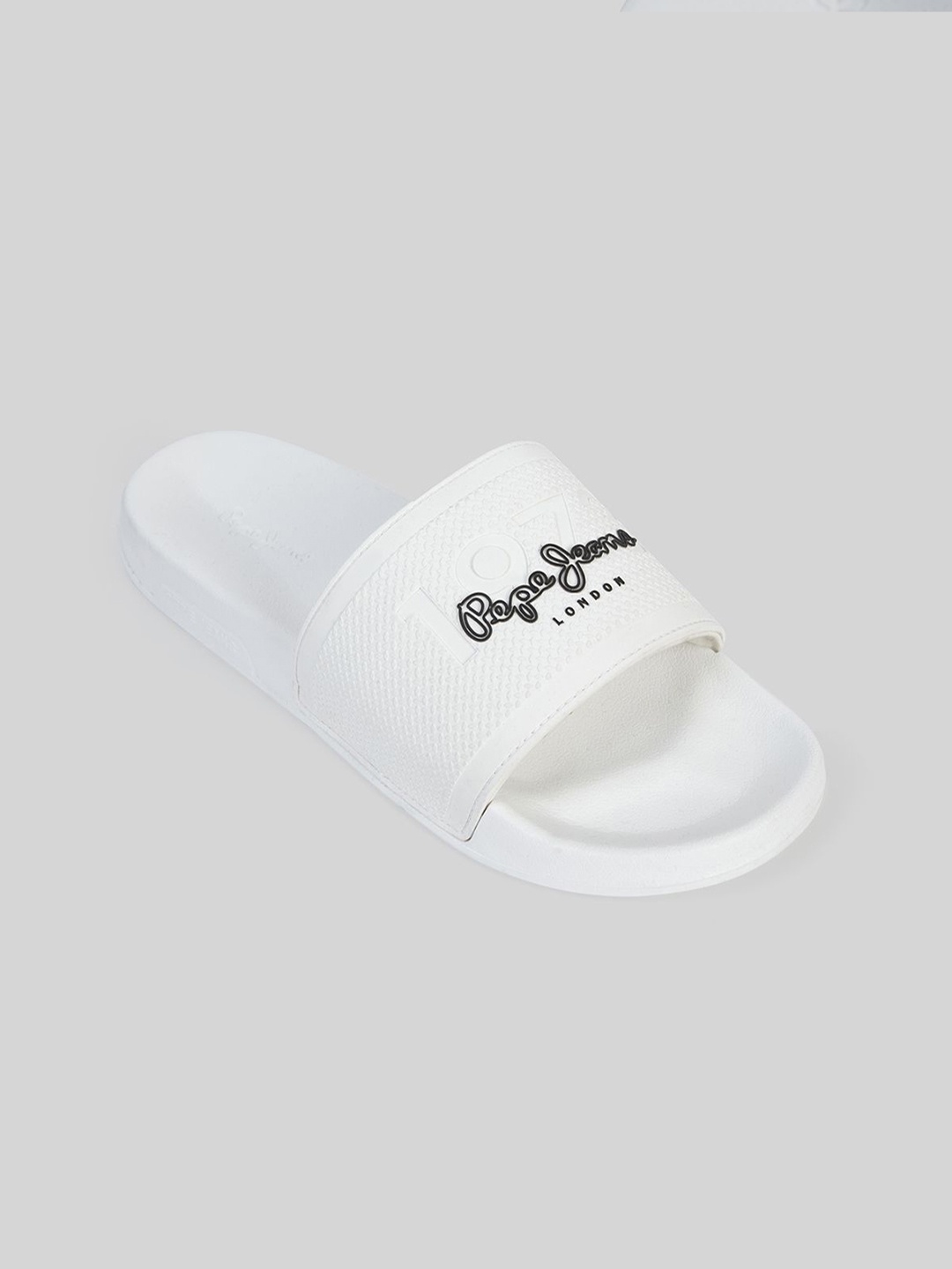 

Pepe Jeans Men Sliders, White