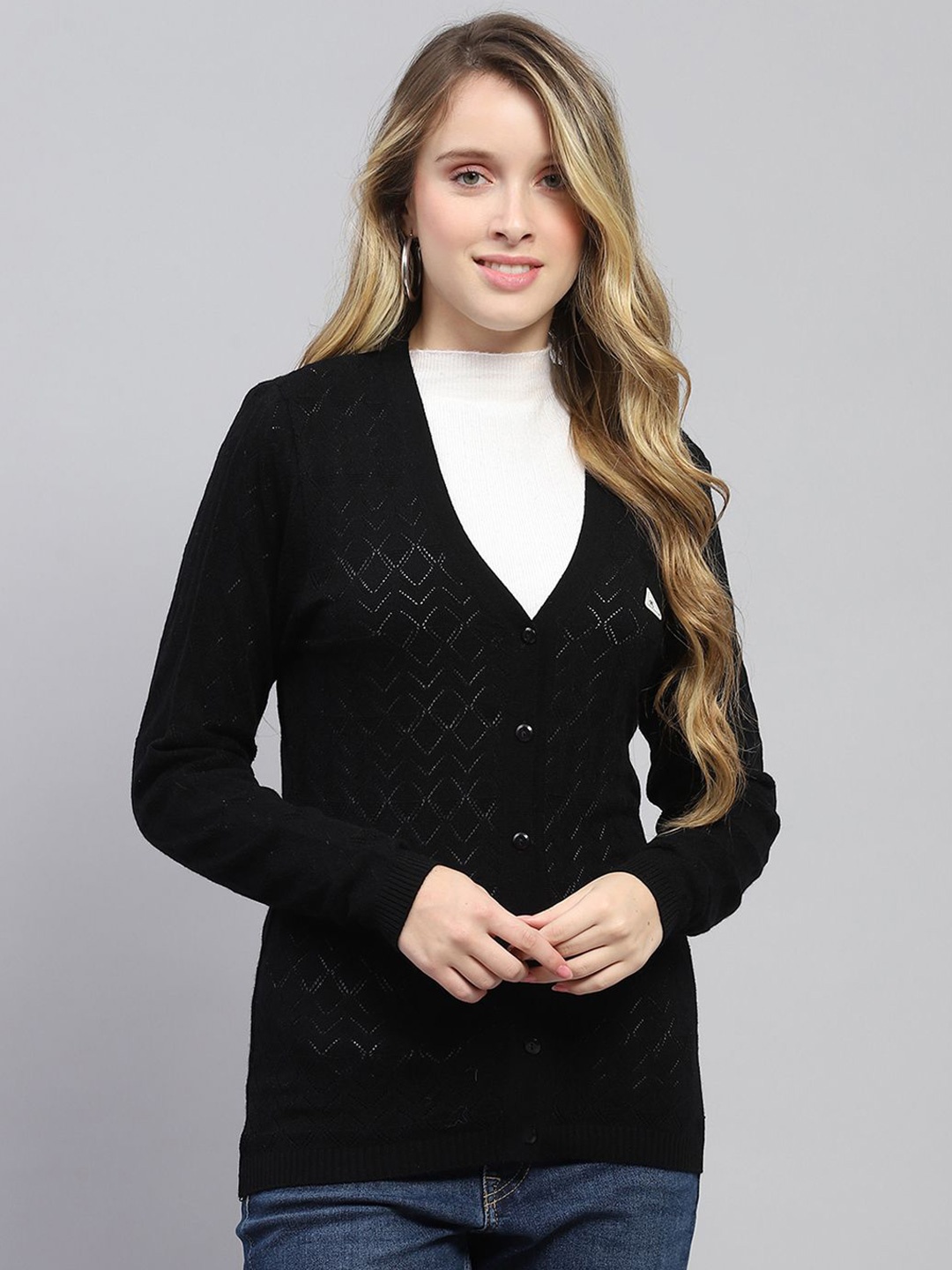 

Monte Carlo Women Woollen, Black