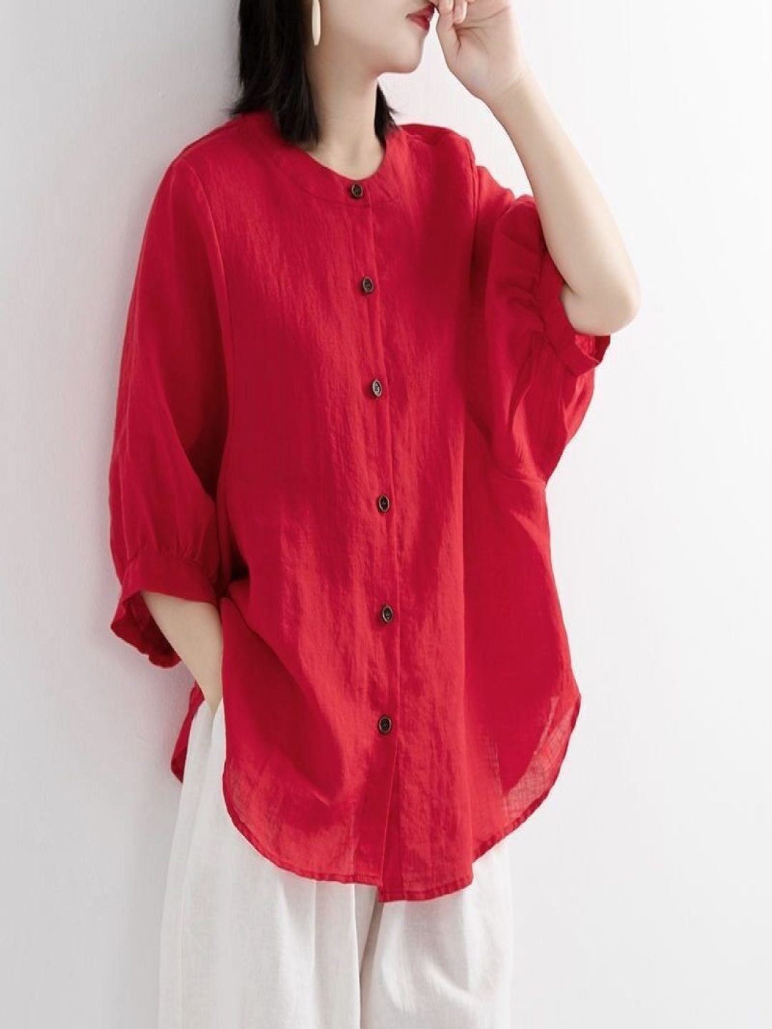 

StyleCast Women Opaque Casual Shirt, Green