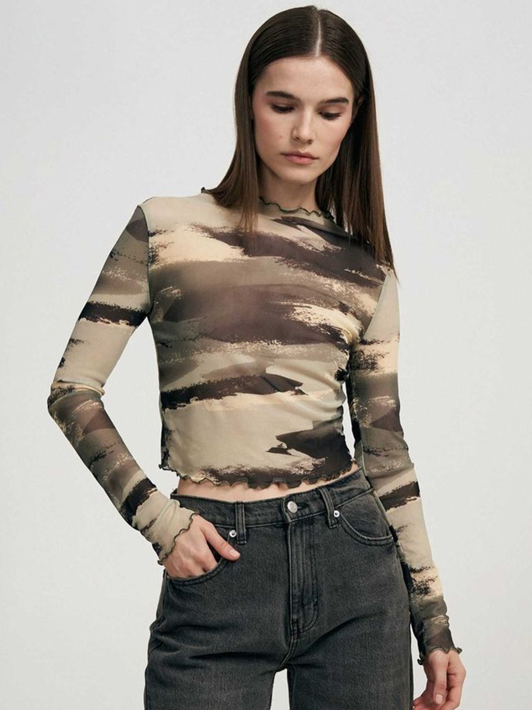 

LULU & SKY Print Top, Multi