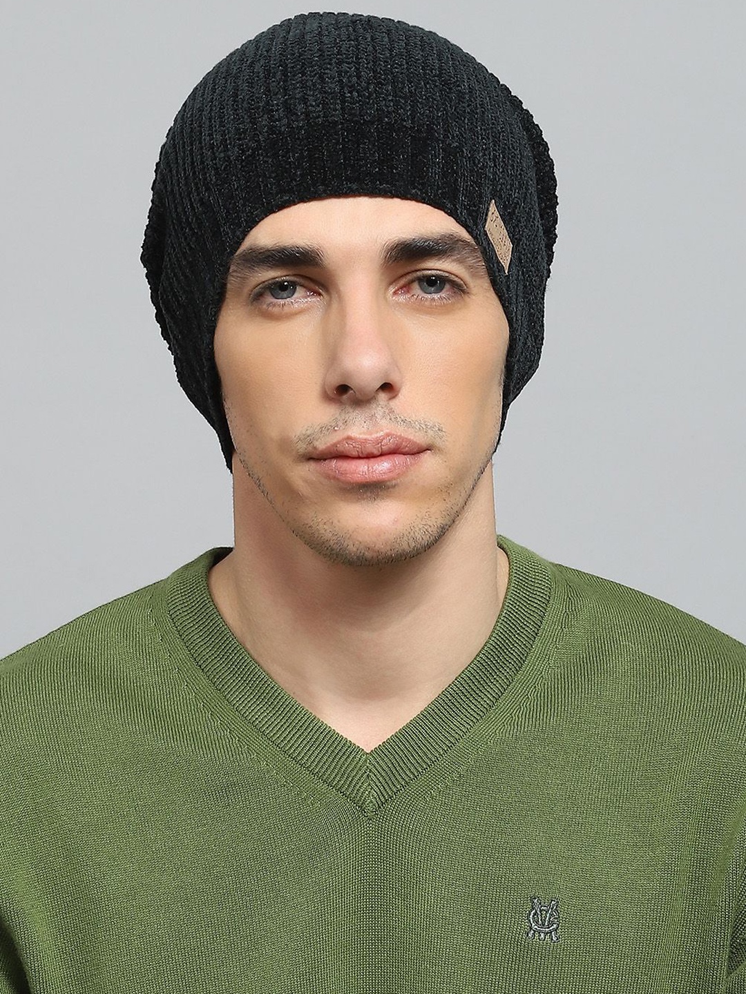 

Monte Carlo Men Woollen Beanie, Black