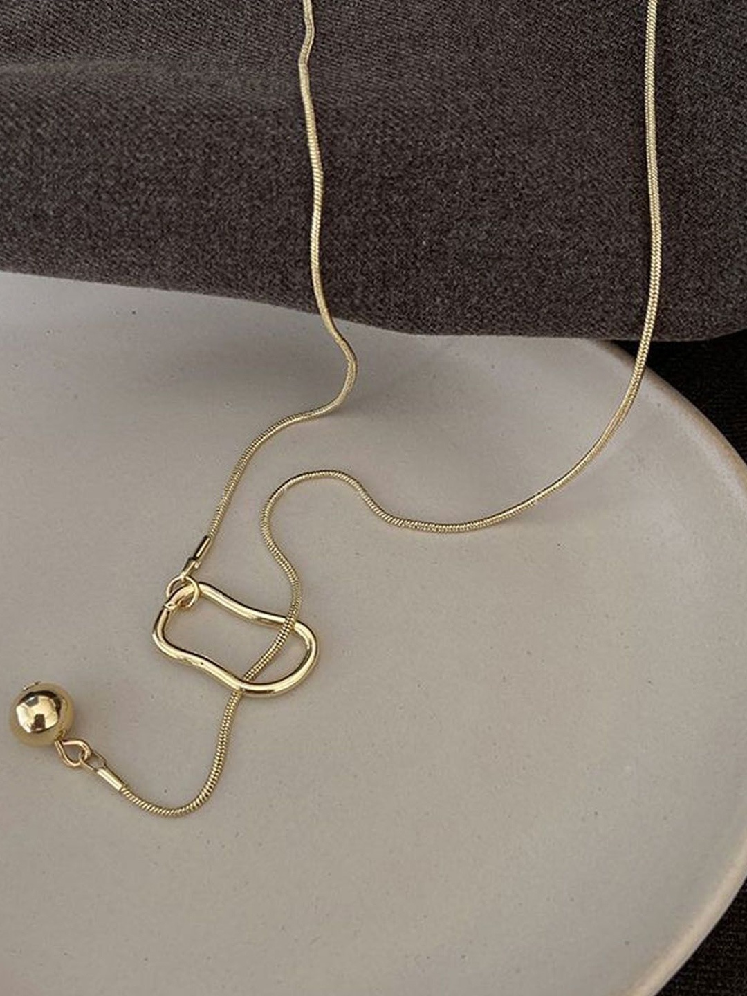 

StyleCast Gold-Toned Elegant Minimal Chain