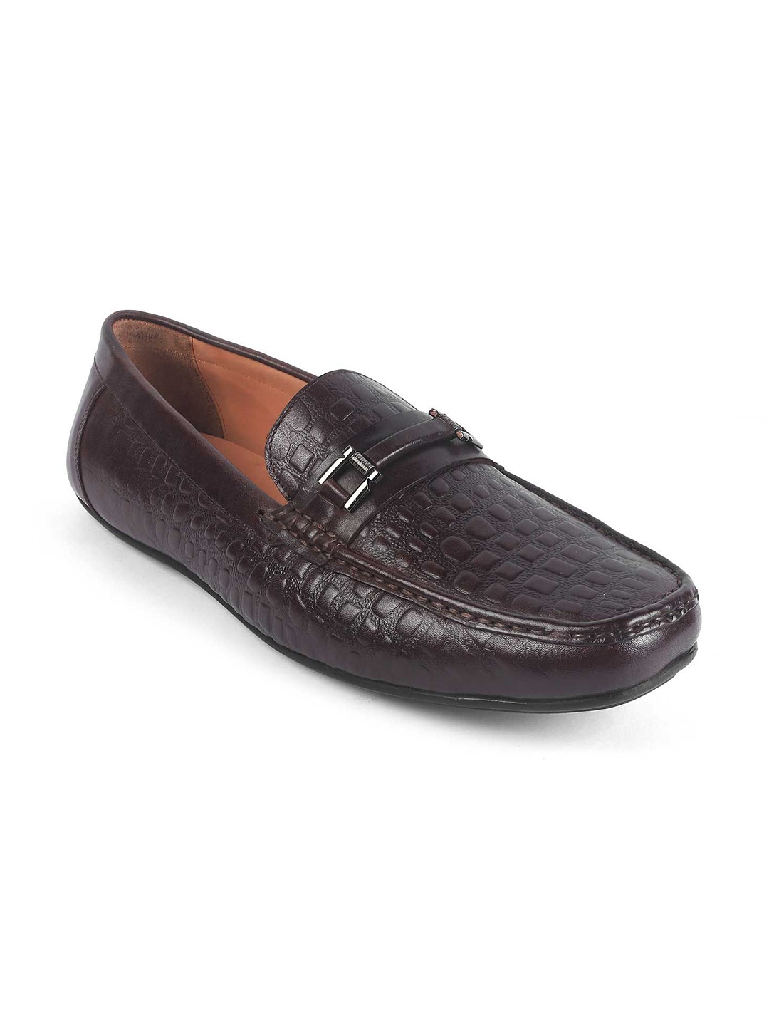 

Tresmode Camil Brown Men'S Leather Driving Loafers