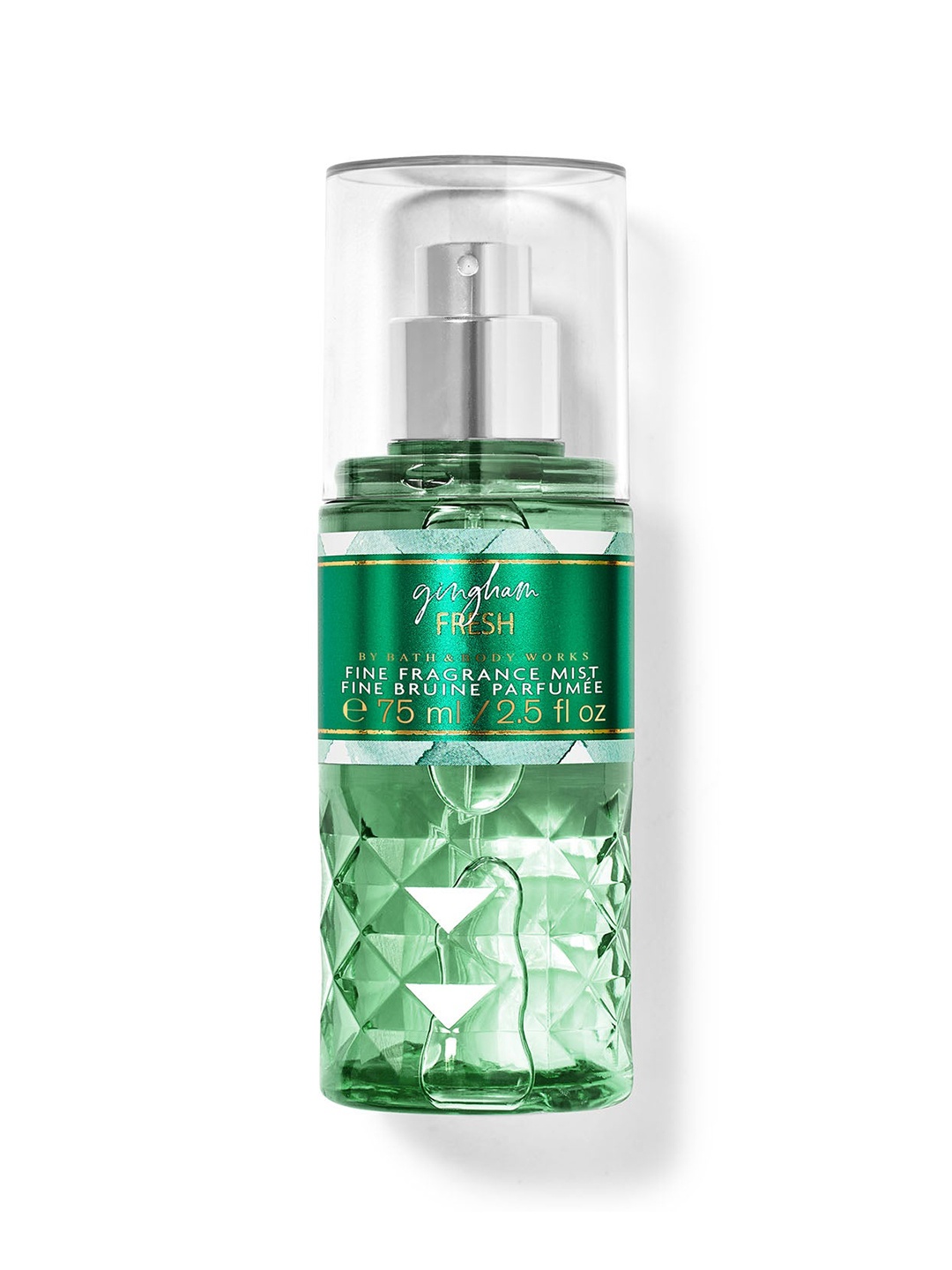 

Bath & Body Works Gingham Fresh Travel Size Fine Fragrance Mist - 75ml, Green
