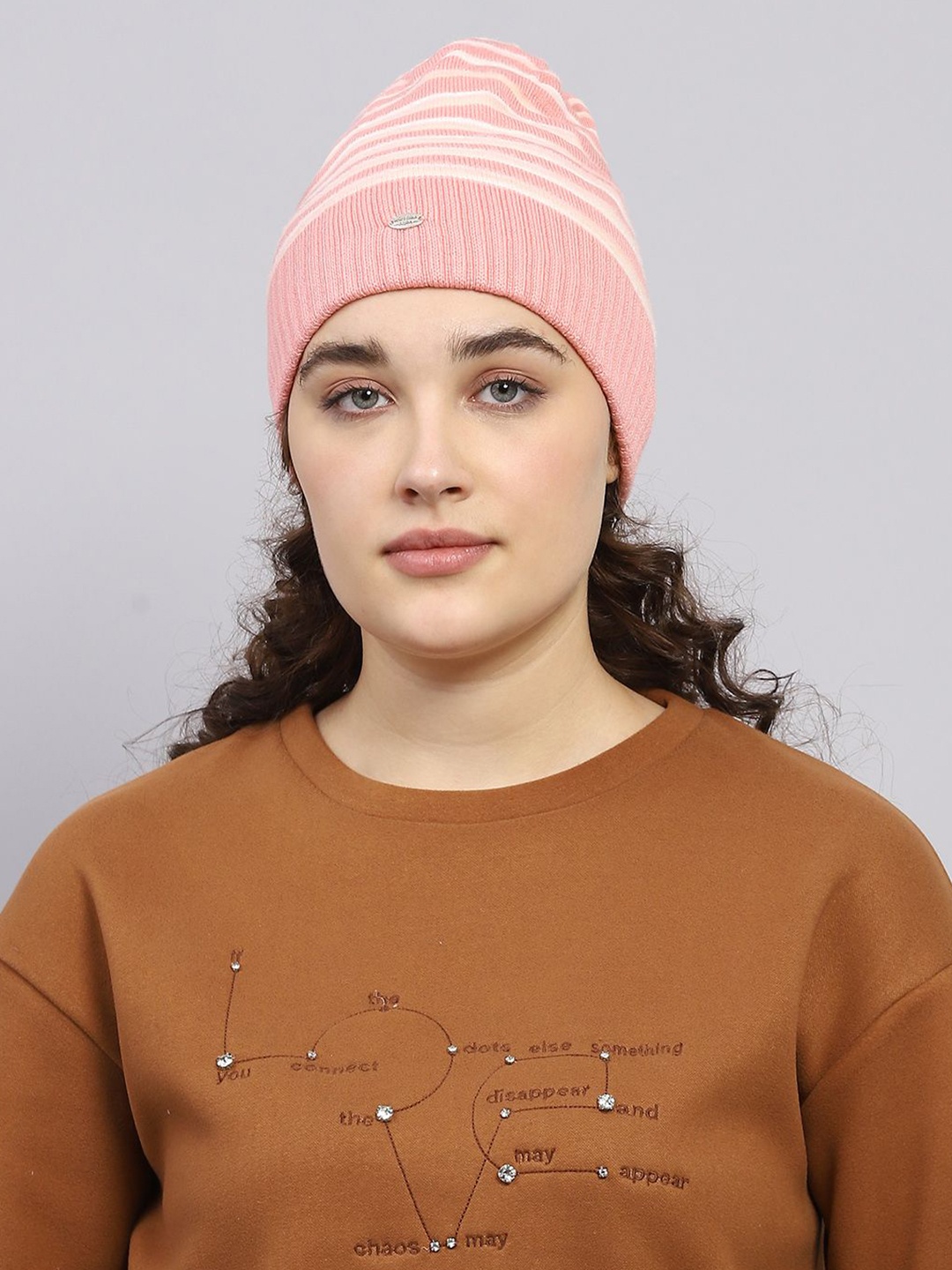 

Monte Carlo Women Woollen Beanie, Pink