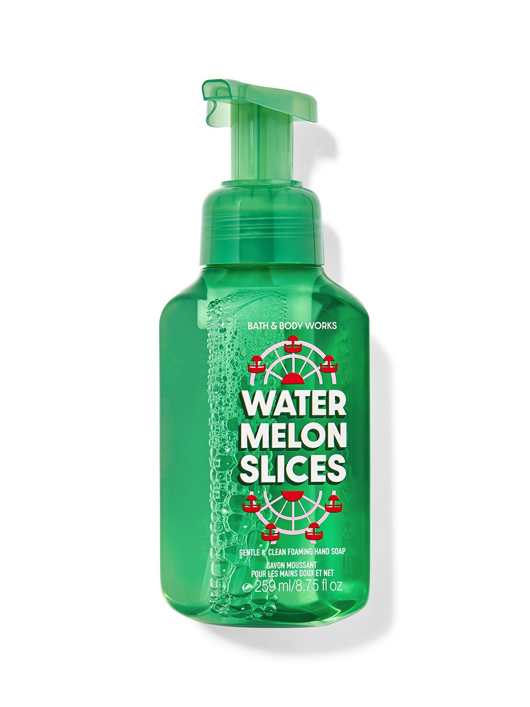 

Bath & Body Works Watermelon Slices Gentle & Clean Foaming Hand Soap - 259ml, Green