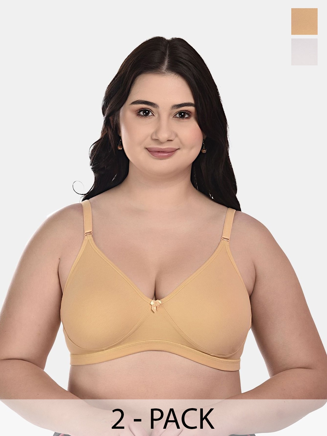 

DressBerry Bra Medium Coverage, Nude