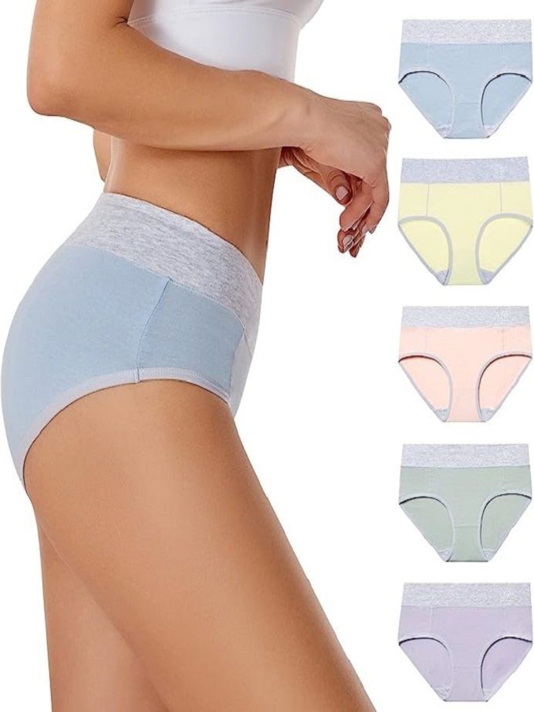 

Diving Deep Pack Of 5 Hipster Briefs AJ_6__Q_S, Yellow