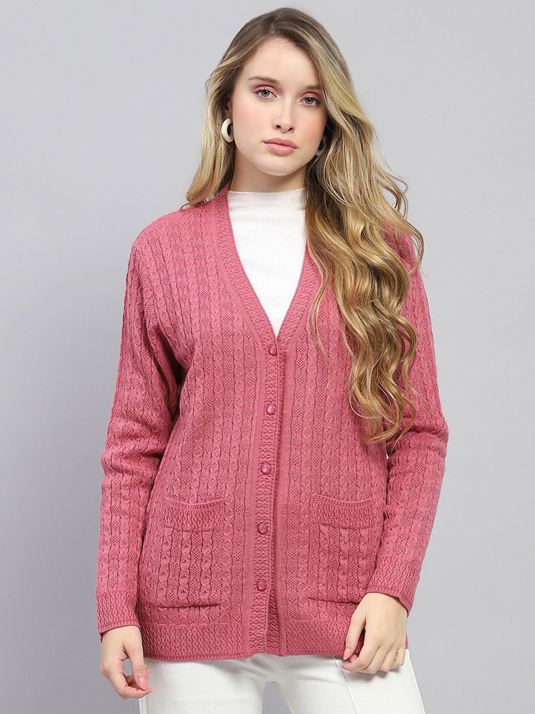 

Monte Carlo Women Woollen, Pink