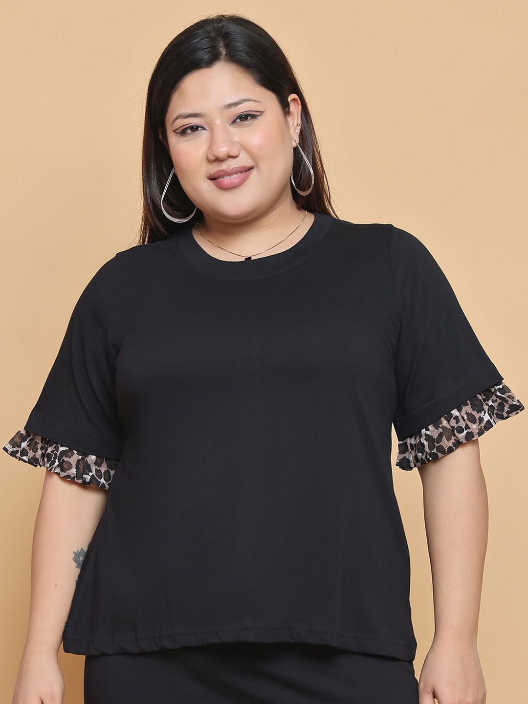 

theRebelinme Cotton Top, Black