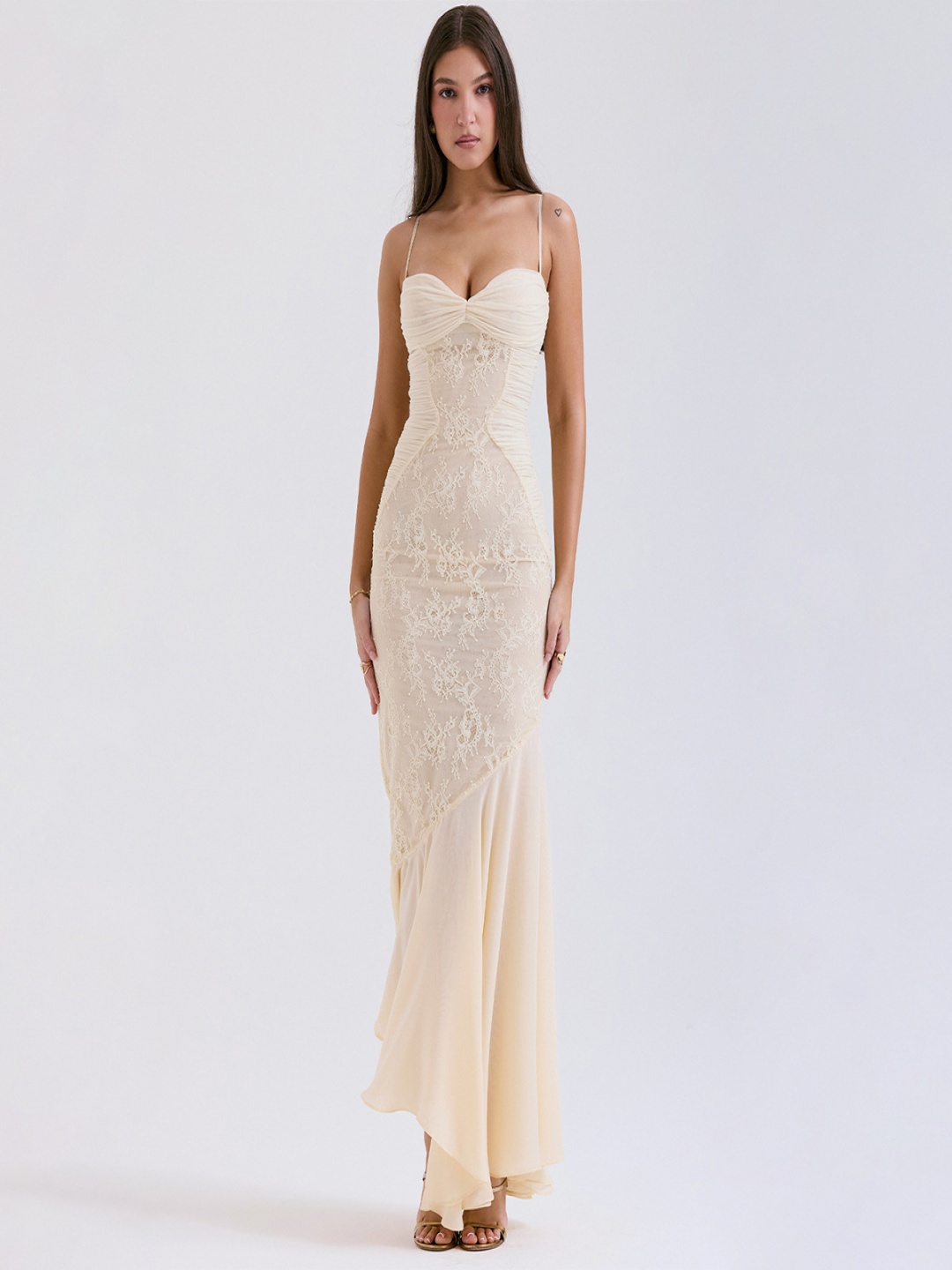 

bebe Bodycon Midi Dress, Off white