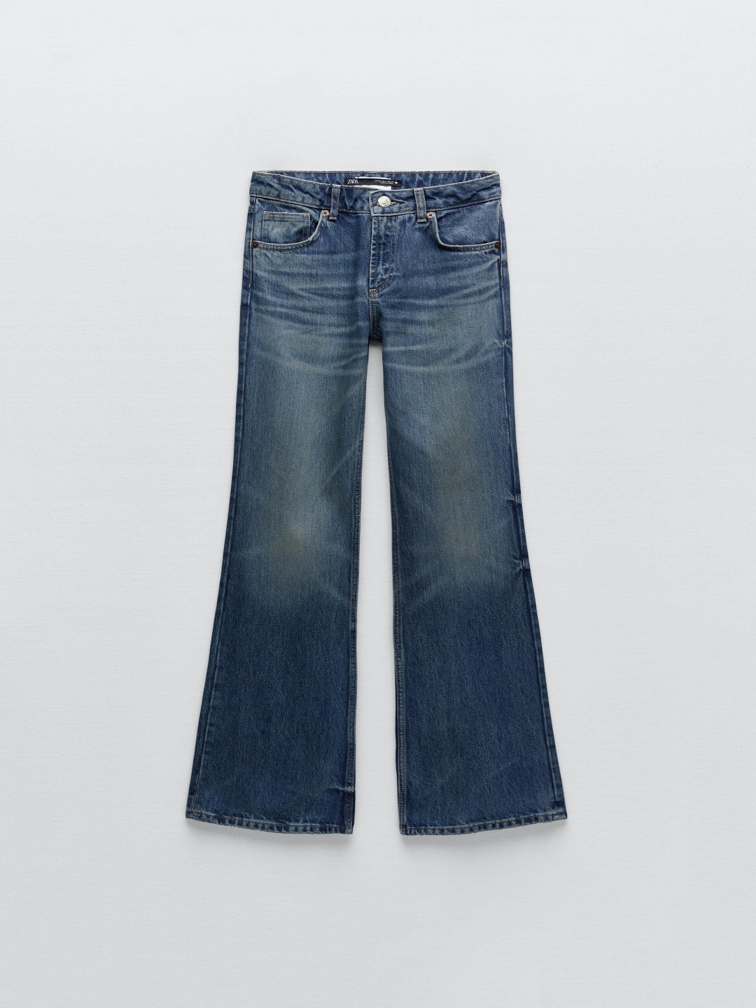 

ZARA Women Trousers, Navy blue