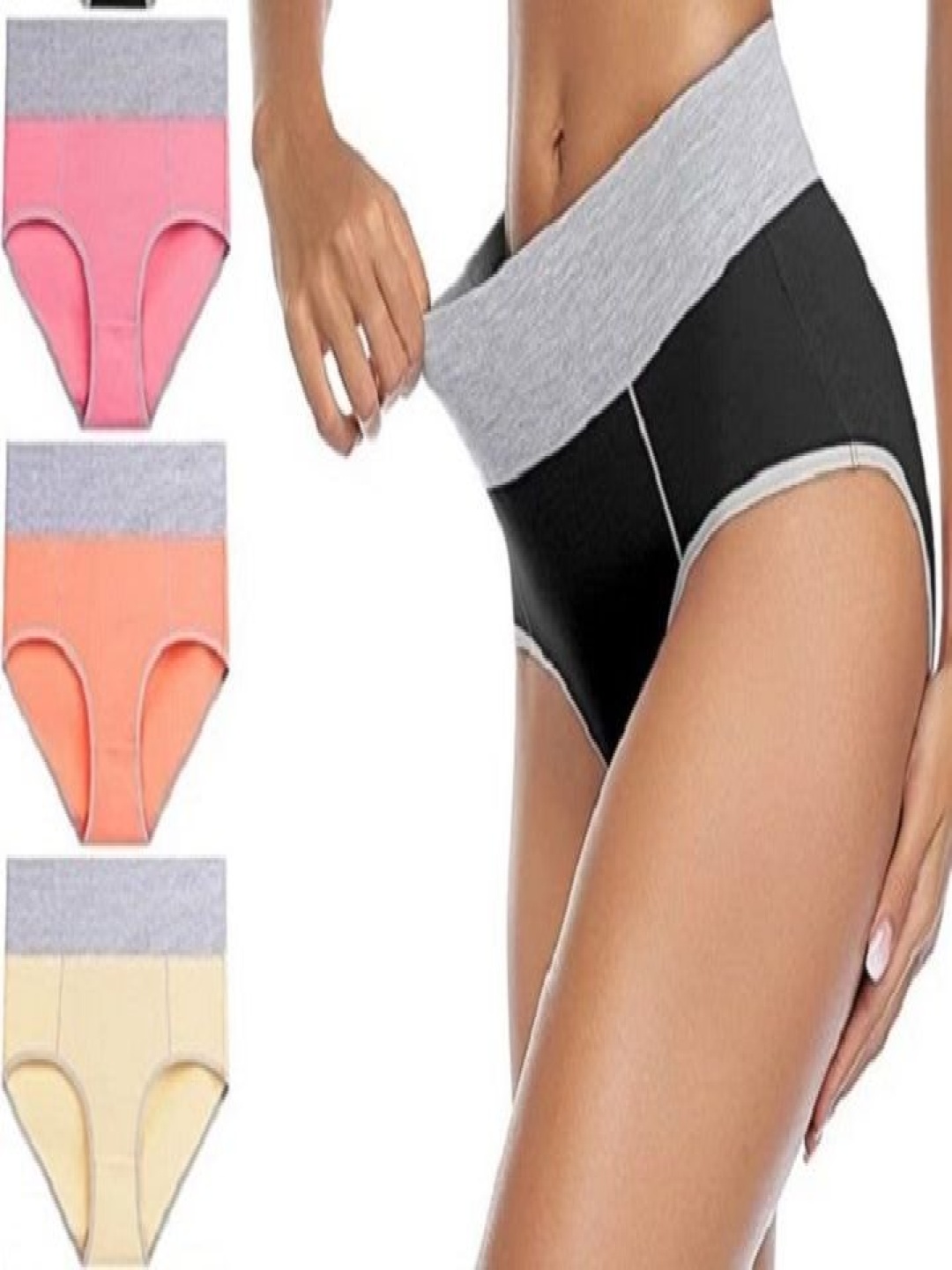 

Diving Deep Pack Of 3 Cotton Mid-Rise Hipster Briefs AF_7_New Pack of 3_S, Pink